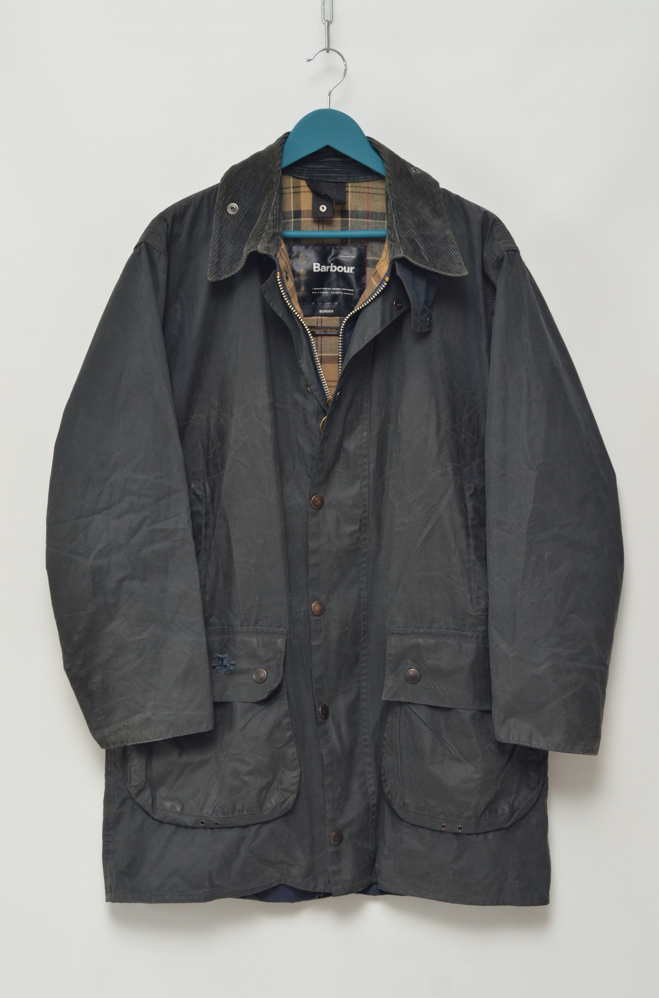 Barbour Barbour Border Waxed Jacket Made in England Grailed