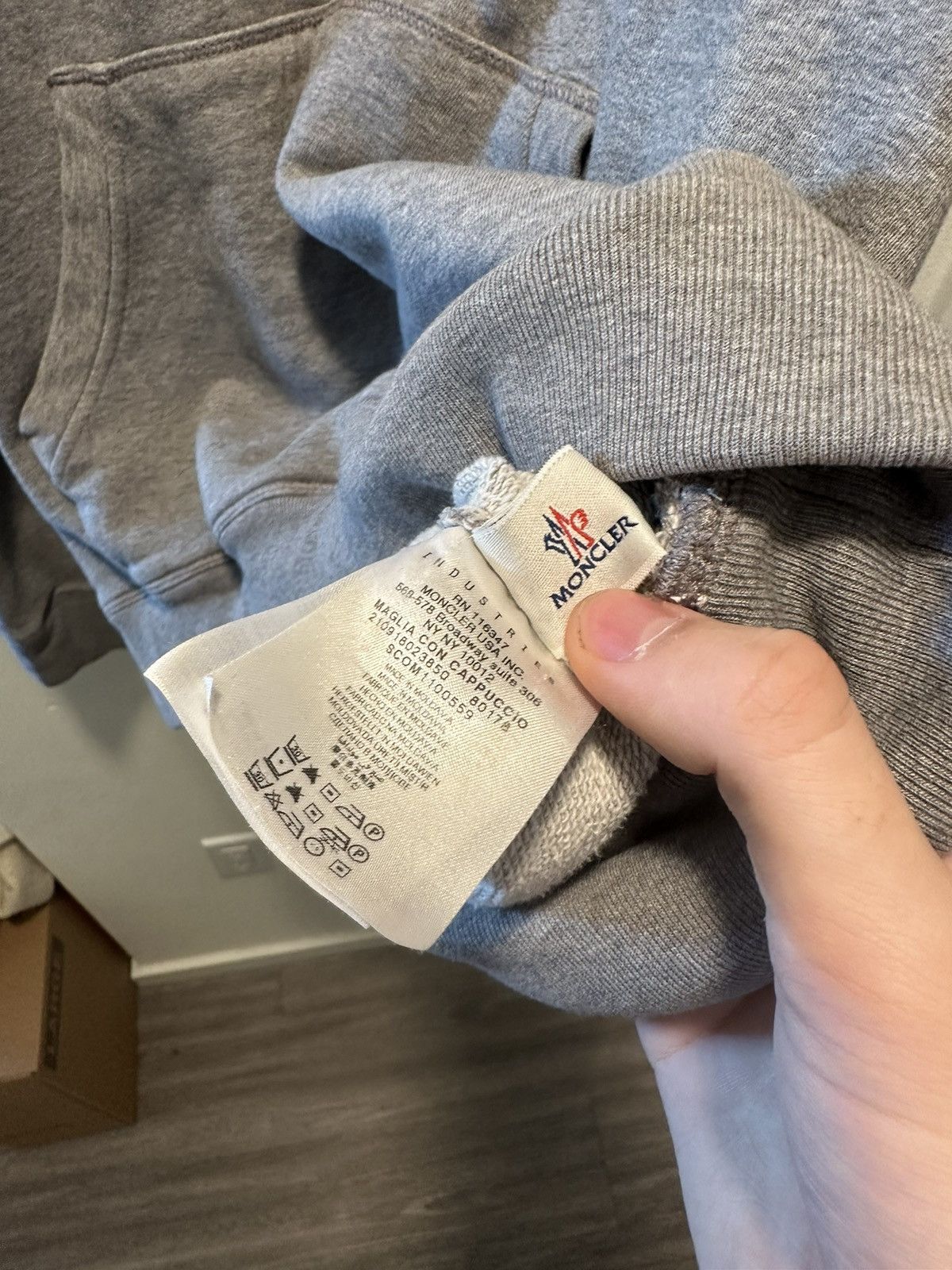 Moncler Moncler Hoodie Size US XXL / EU 58 / 5 - 7 Thumbnail