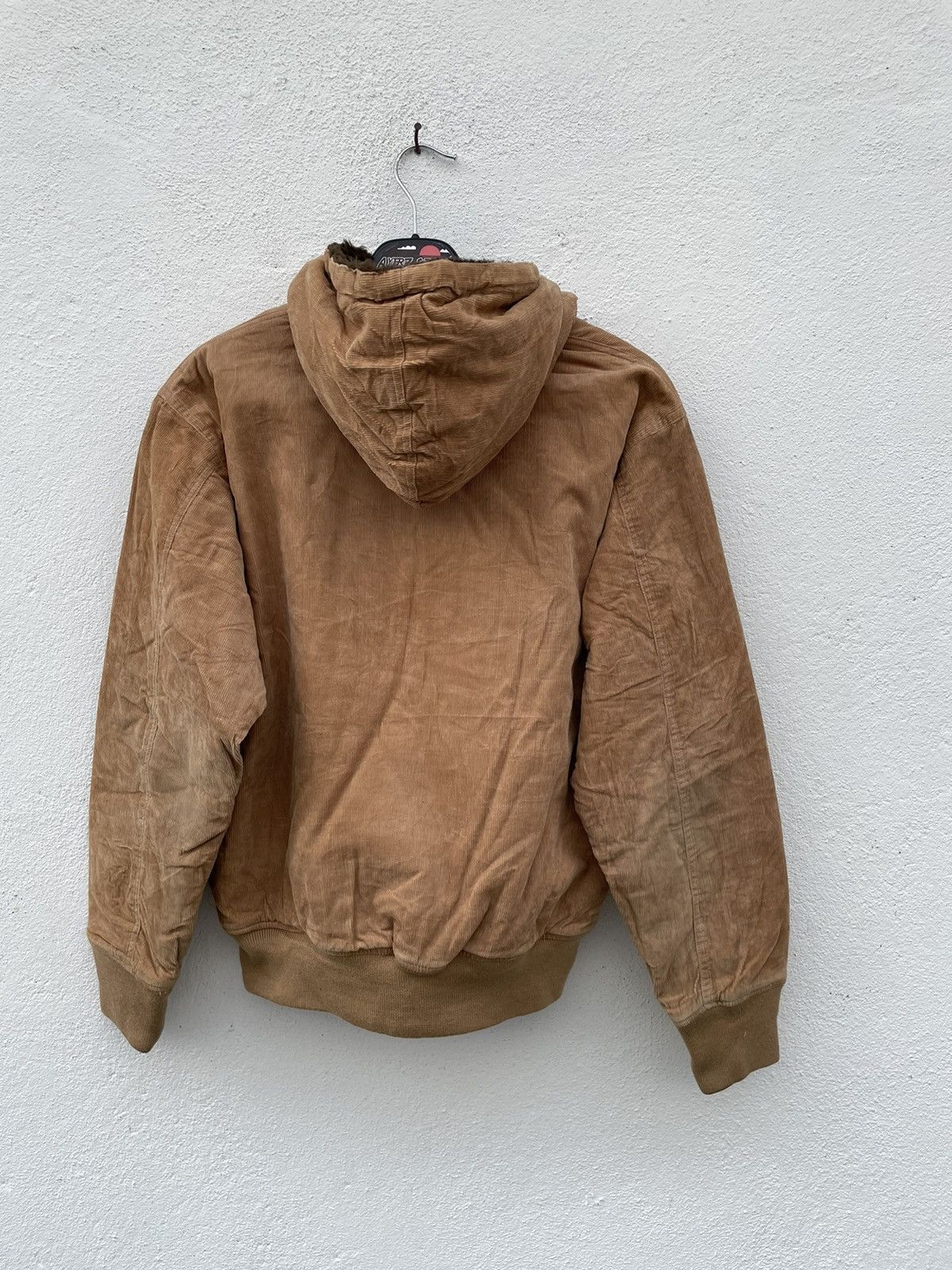 Vintage Vintage Wild Burden Sherpa Lining Corduroy Hooded Jacket Size US M / EU 48-50 / 2 - 6 Thumbnail