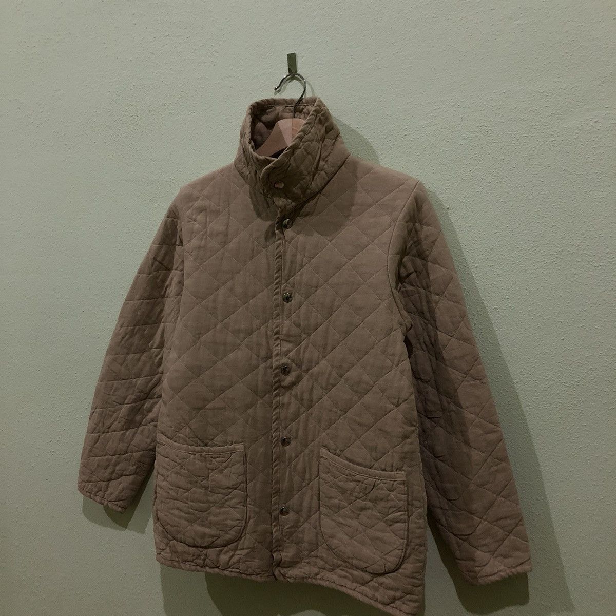 Japanese Brand Quilted Button Jacket Utility Made in USA Size US XXS / EU 40 - 2 Thumbnail
