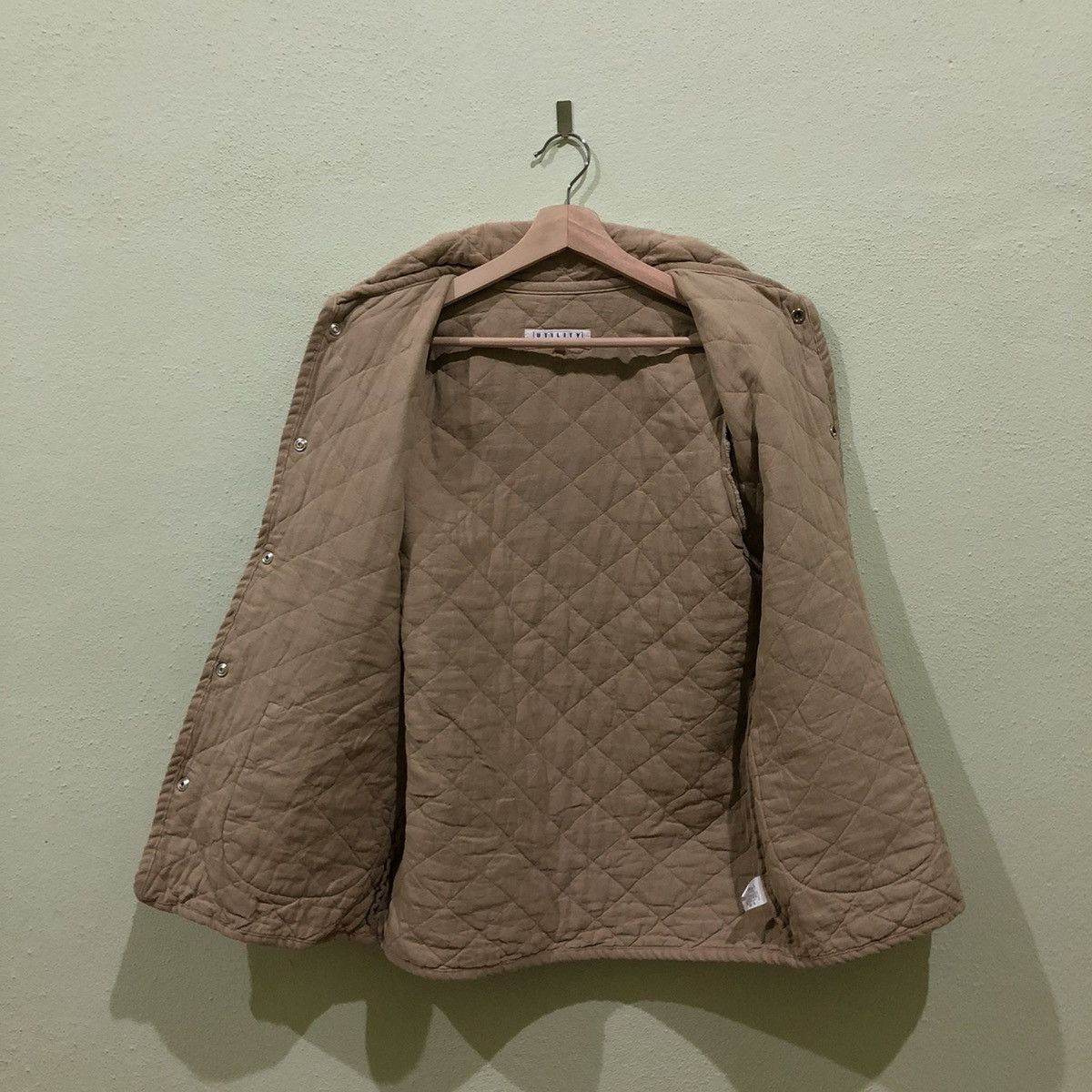 Japanese Brand Quilted Button Jacket Utility Made in USA Size US XXS / EU 40 - 6 Thumbnail