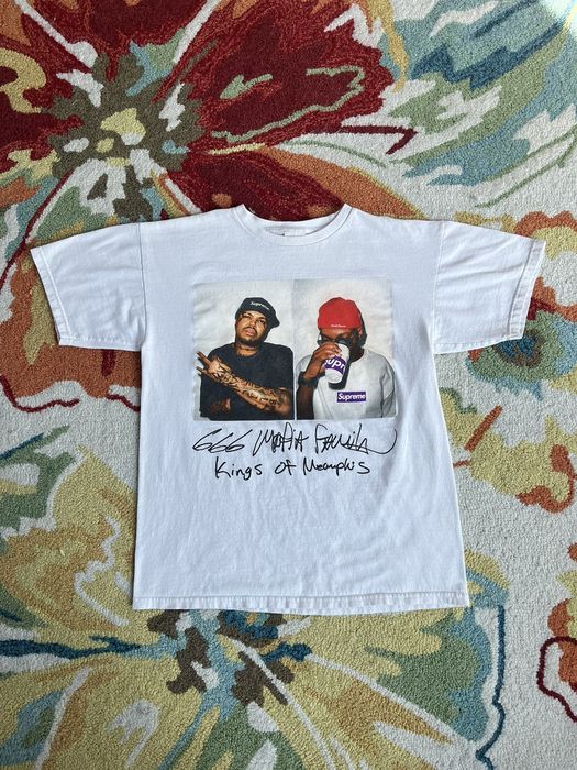 Supreme Supreme Three Six Mafia Tee FW12 White 3 6 | Grailed