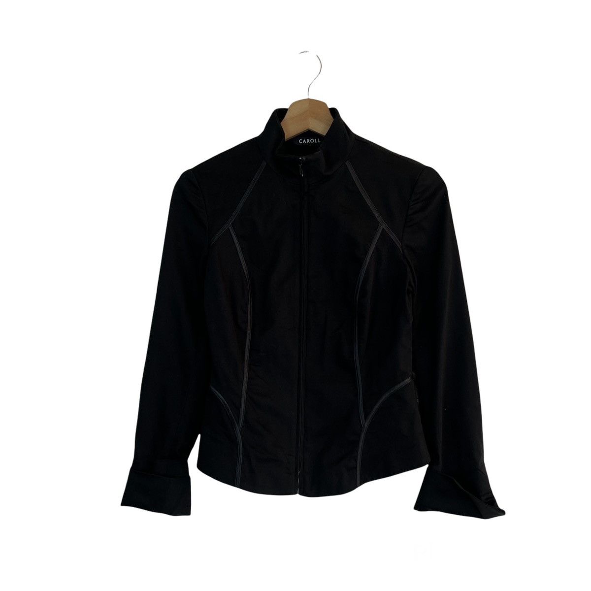 Vintage CROPPED JACKET CAROLL MADE IN FRANCE Size US S / EU 44-46 / 1 - 1 Thumbnail