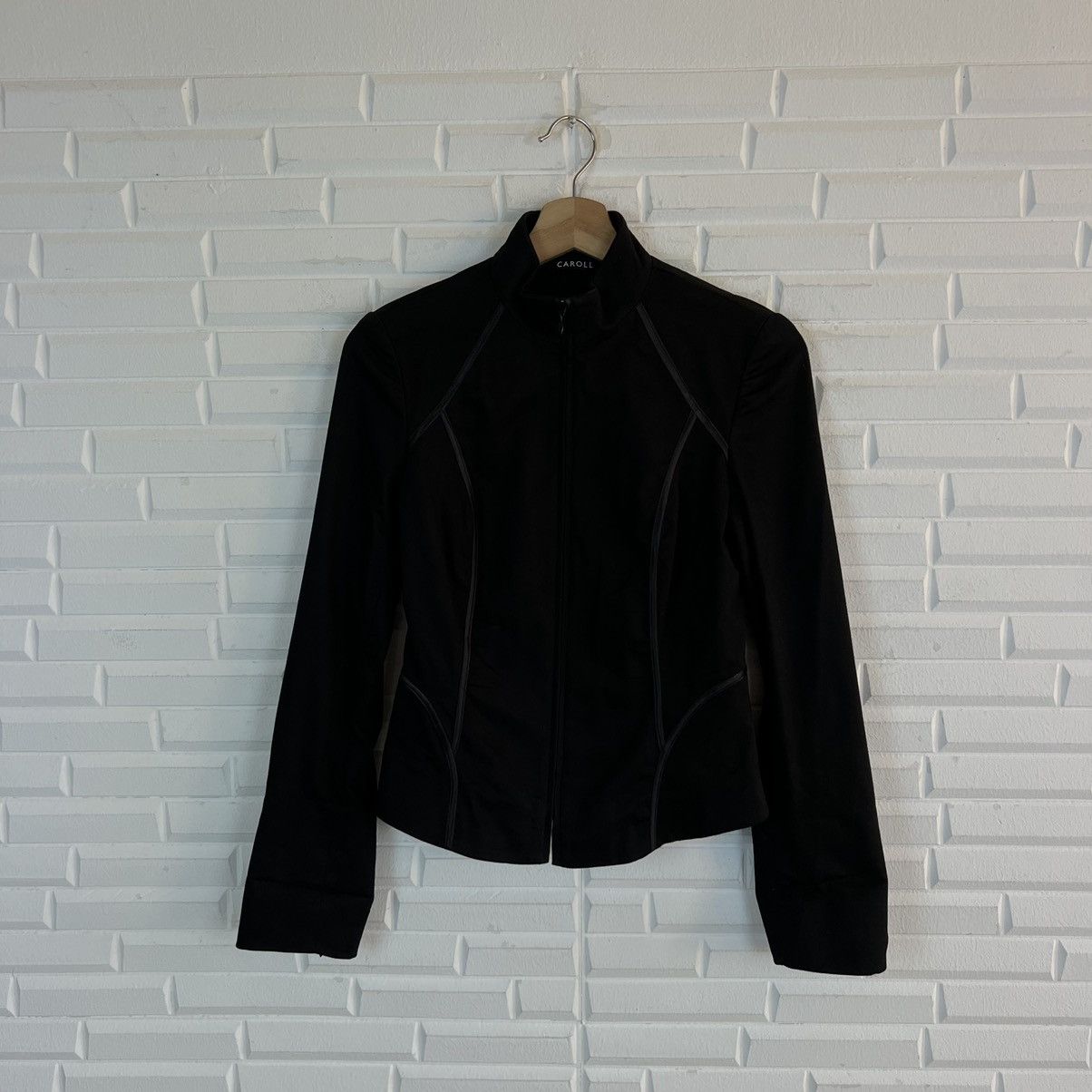 Vintage CROPPED JACKET CAROLL MADE IN FRANCE Size US S / EU 44-46 / 1 - 6 Thumbnail