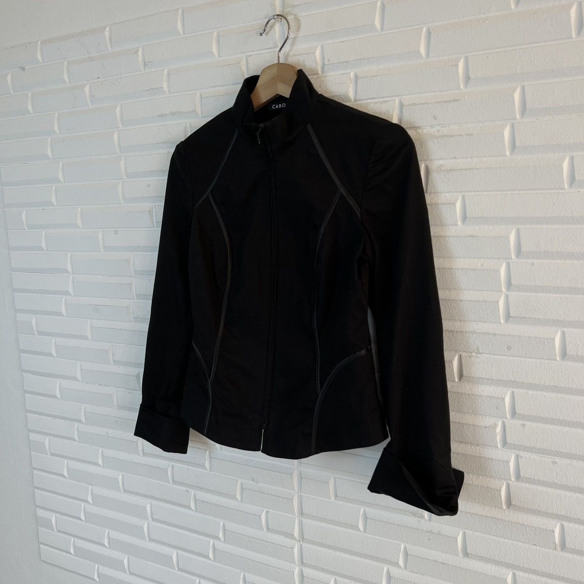 Vintage CROPPED JACKET CAROLL MADE IN FRANCE Size US S / EU 44-46 / 1 - 2 Thumbnail