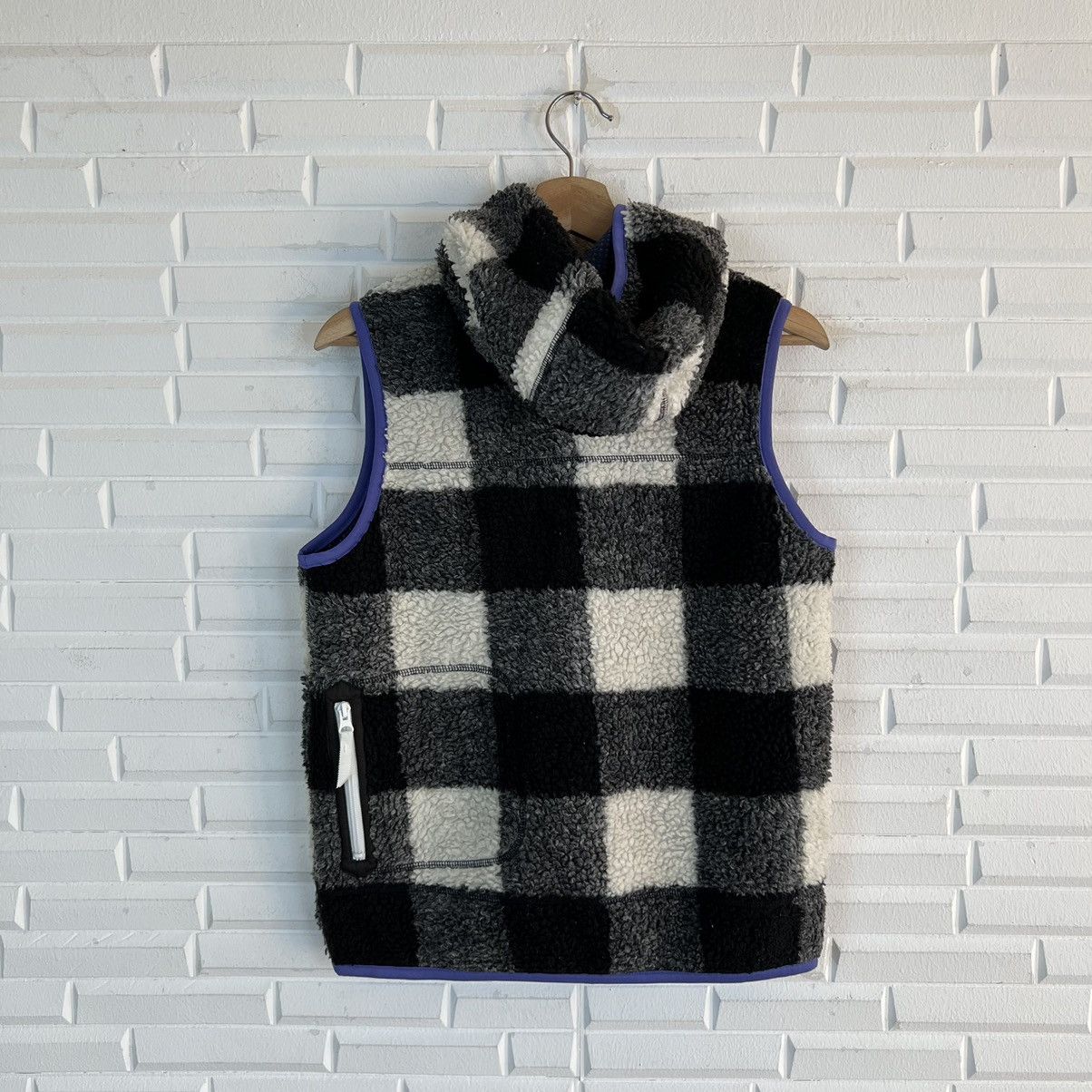 Hysteric Glamour TARTAN DESIGN PUNK STYLE FLEECE VEST X-GIRL Size US M / EU 48-50 / 2 - 7 Thumbnail