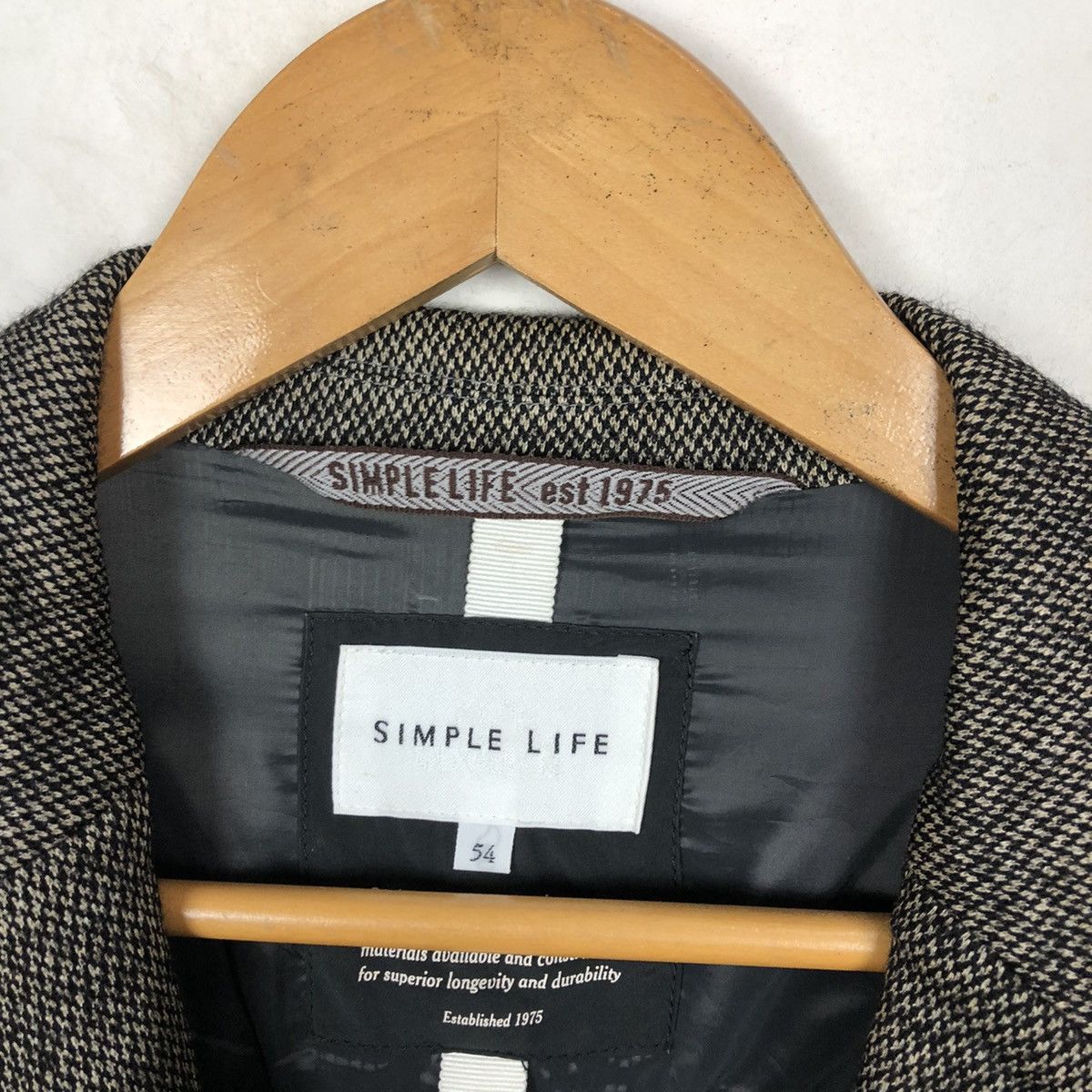 Japanese Brand SIMPLE LIFE PARKA JACKET Size US L / EU 52-54 / 3 - 6 Thumbnail