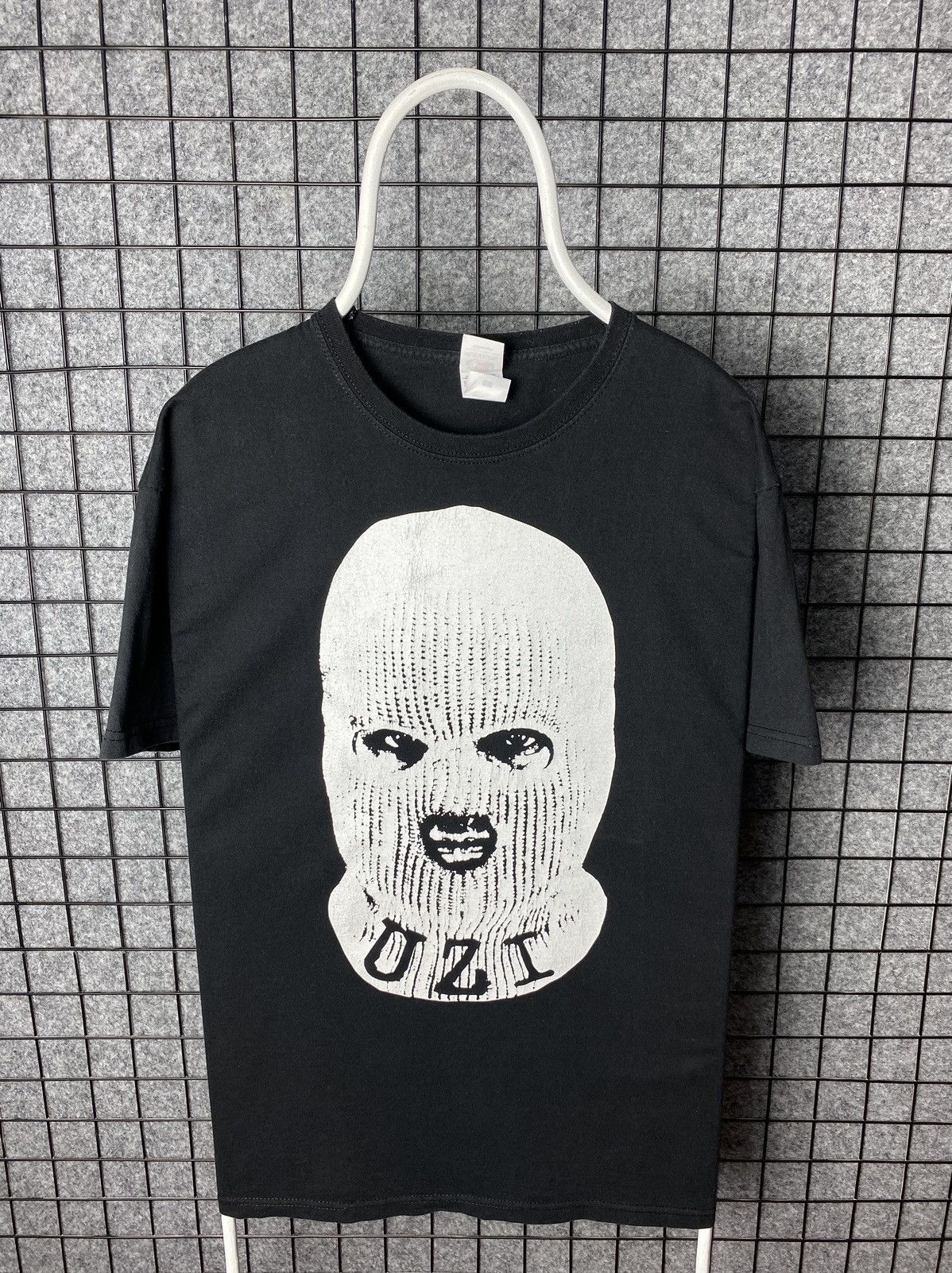 Band Tees × Rap Tees Uzi Balaclava Rap Tee Band T Shirt Size L Size US L / EU 52-54 / 3 - 1 Thumbnail