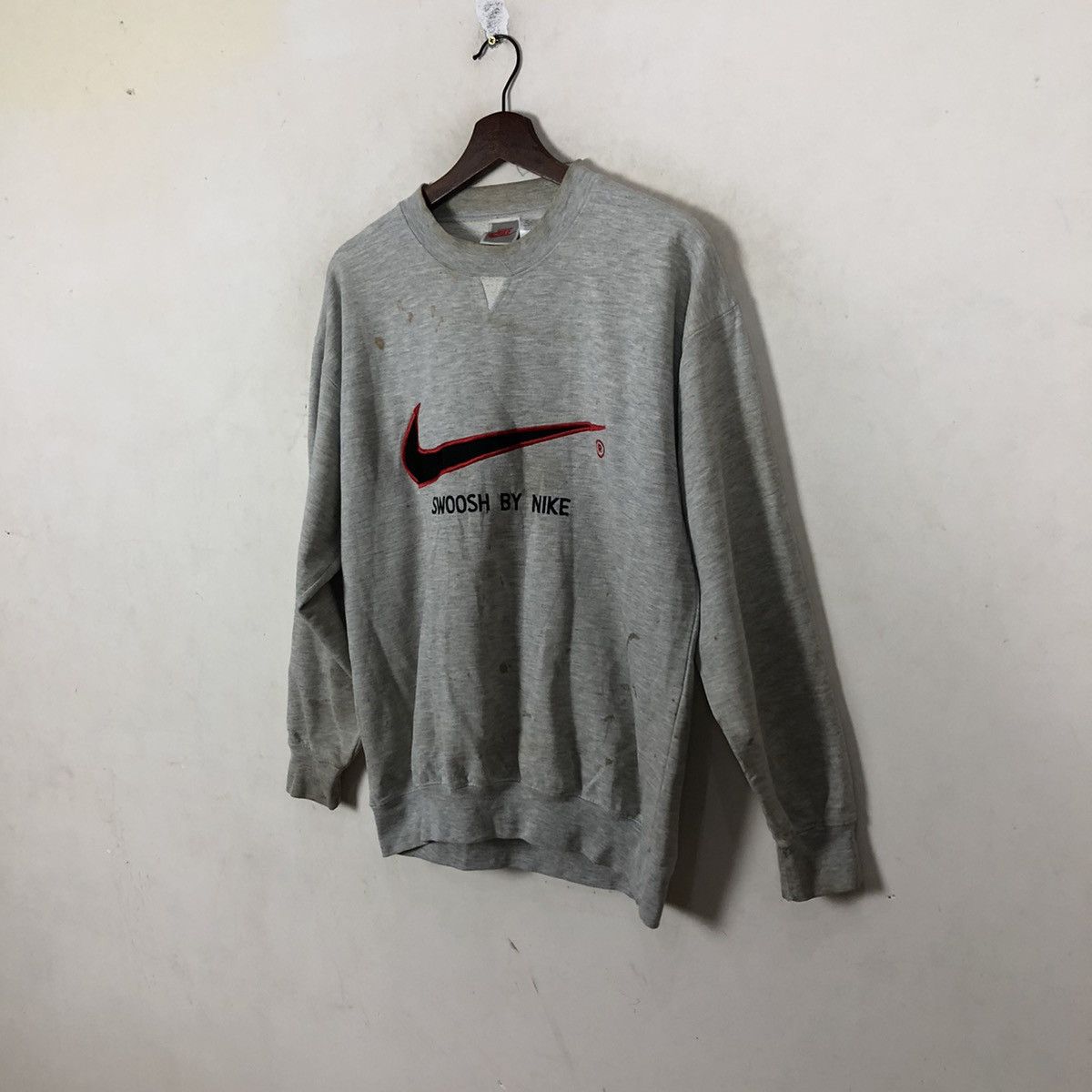 Nike VINTAGE SWOOSH BY NIKE BIG LOGO CREWNECK Size US M / EU 48-50 / 2 - 2 Thumbnail