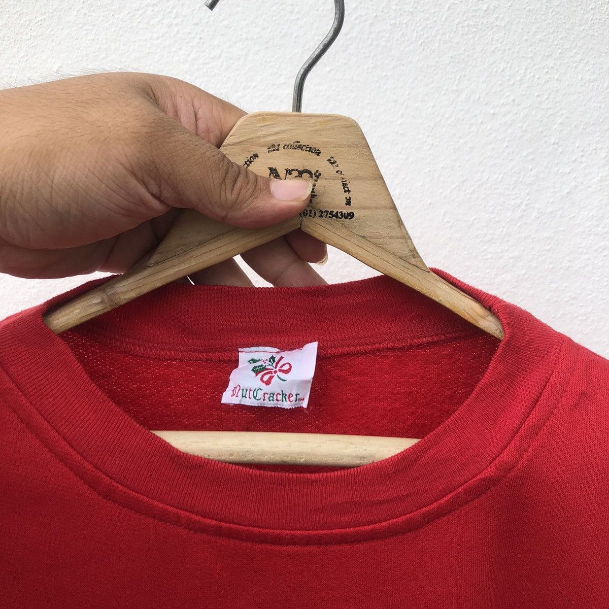 Vintage Happy Krismas Theme CrewNeck Big Logo Size US L / EU 52-54 / 3 - 5 Thumbnail