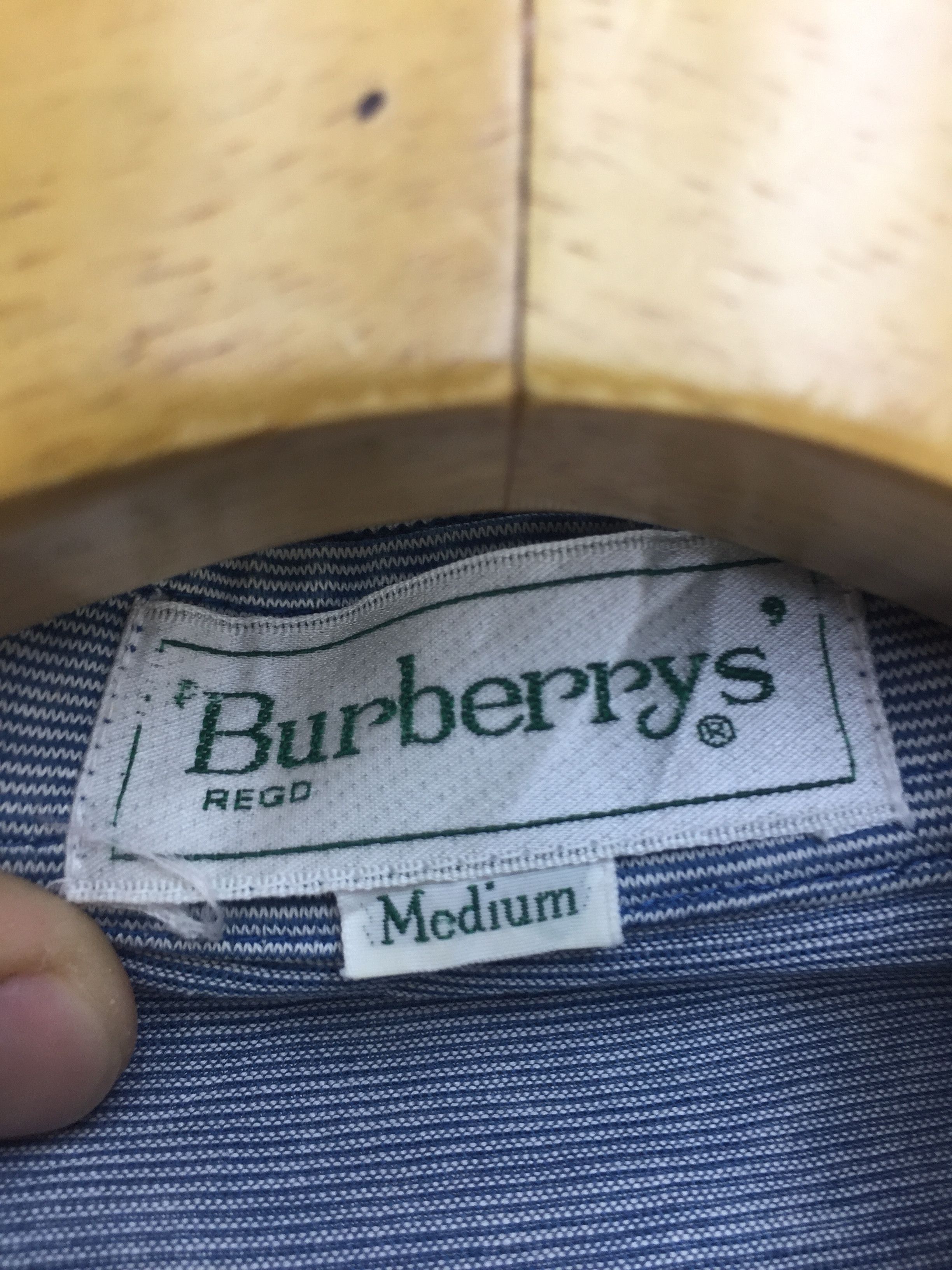 Burberry VINTAGE BURBERRY POLO LONG SLEEVE Size US M / EU 48-50 / 2 - 4 Thumbnail