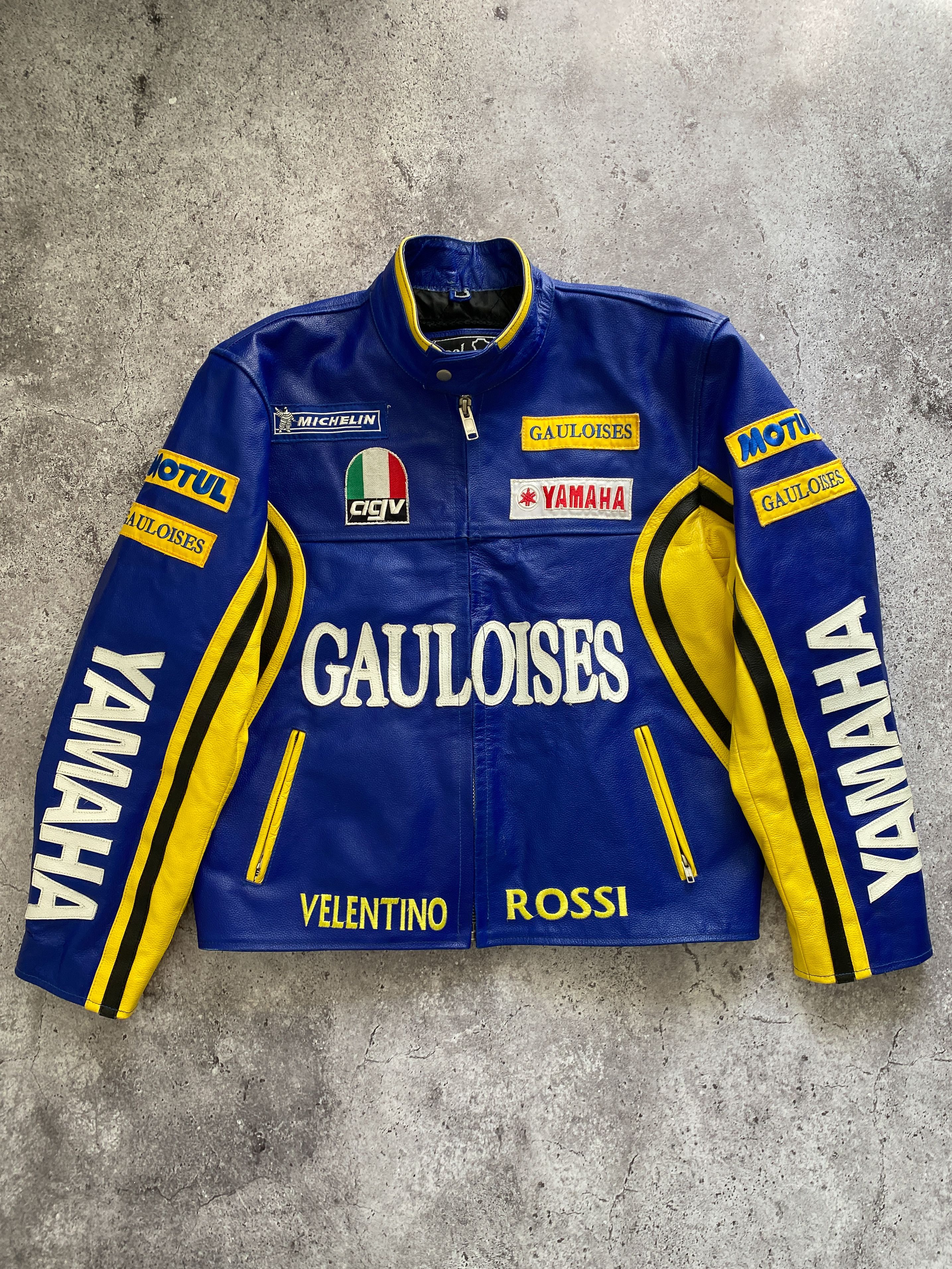 Vintage × Yamaha Vintage Valentino Rossi Yamaha Jacket Patches Racing Size US XL / EU 56 / 4 - 1 Thumbnail