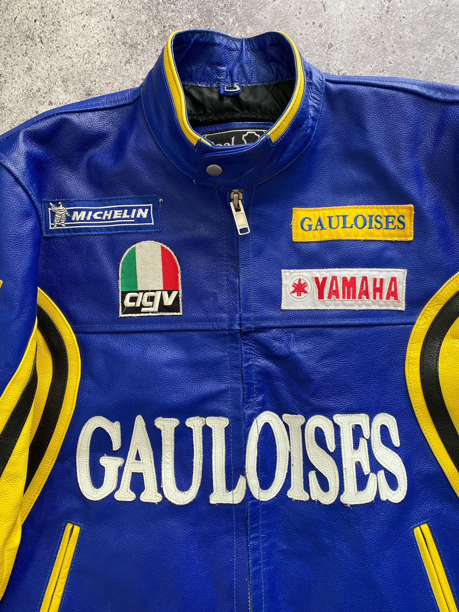Vintage × Yamaha Vintage Valentino Rossi Yamaha Jacket Patches Racing Size US XL / EU 56 / 4 - 4 Thumbnail