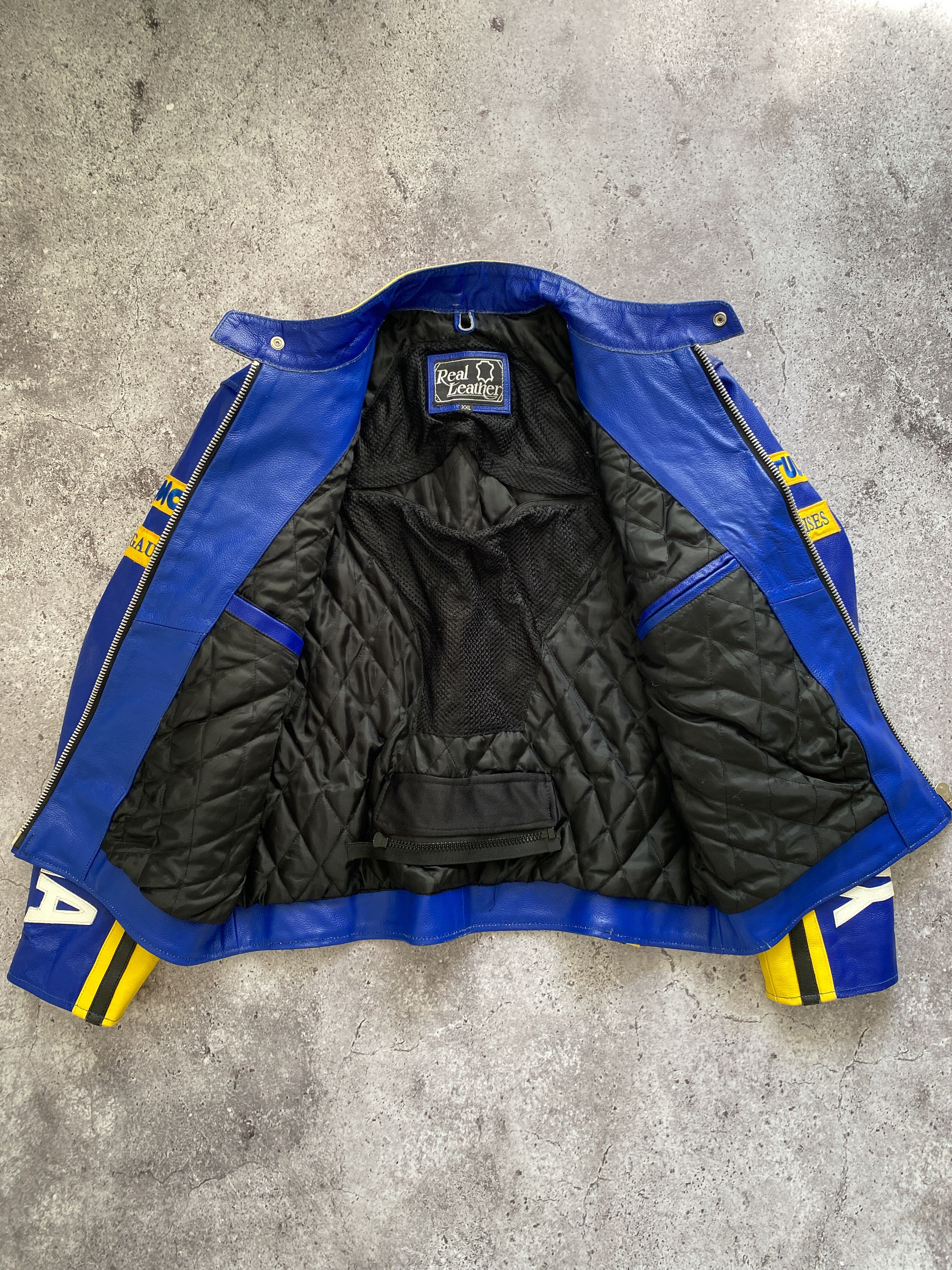 Vintage × Yamaha Vintage Valentino Rossi Yamaha Jacket Patches Racing Size US XL / EU 56 / 4 - 3 Thumbnail