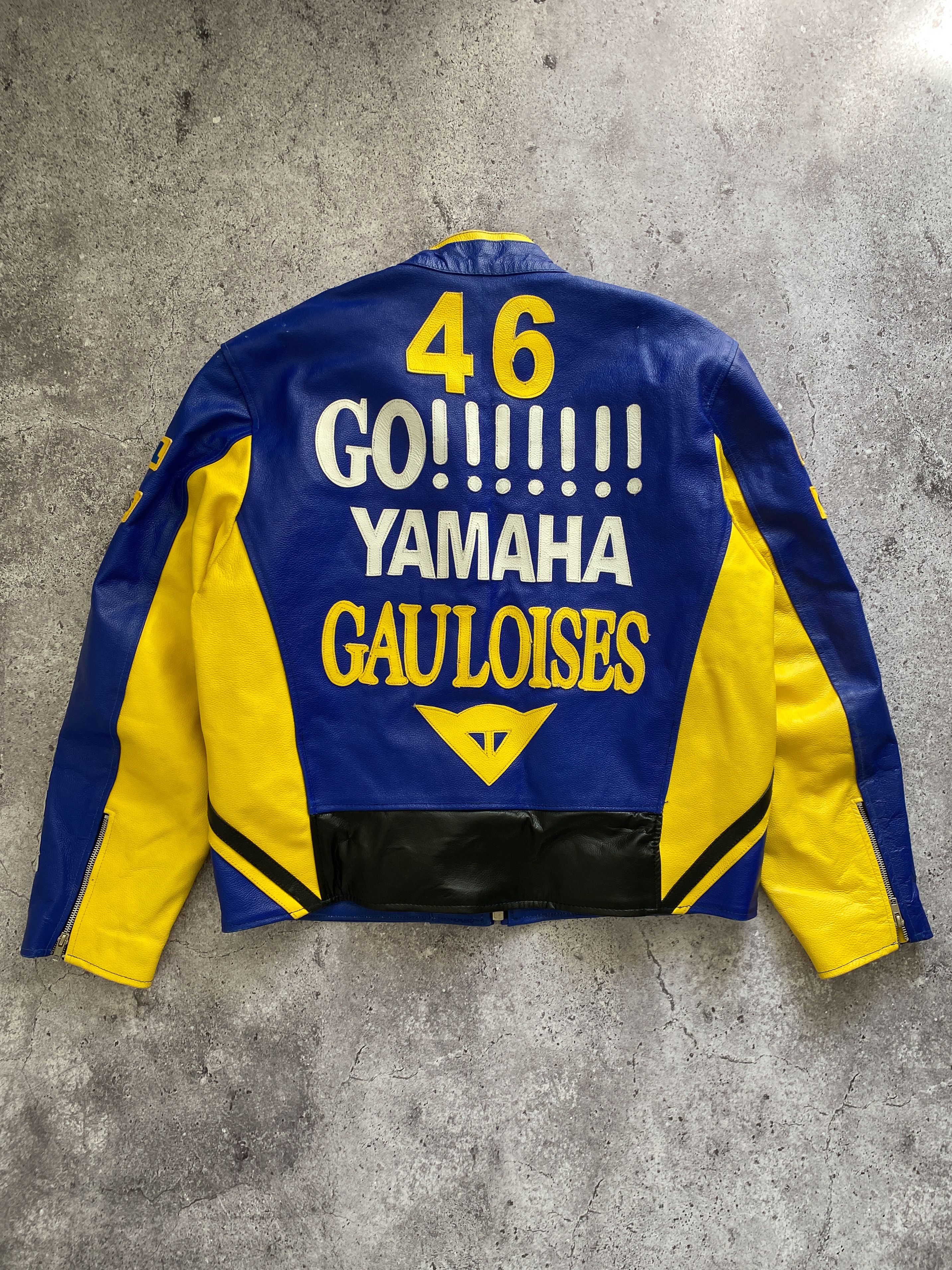 Vintage × Yamaha Vintage Valentino Rossi Yamaha Jacket Patches Racing Size US XL / EU 56 / 4 - 2 Thumbnail