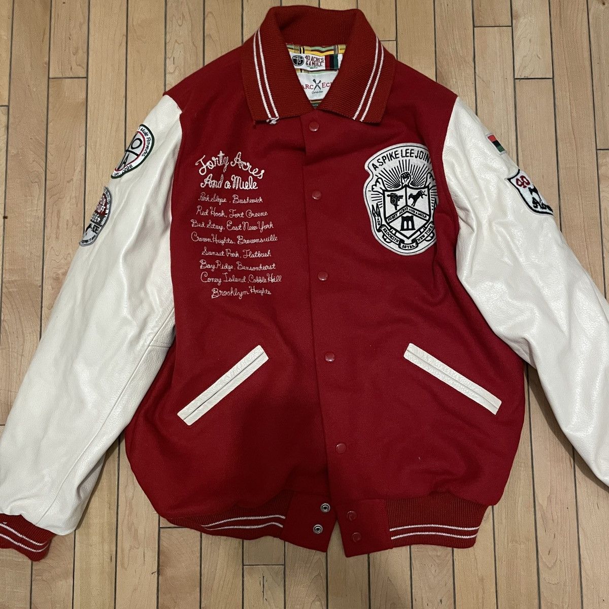 sale discounted Spike Lee x Marc Ecko 40 acres and a mule varsity