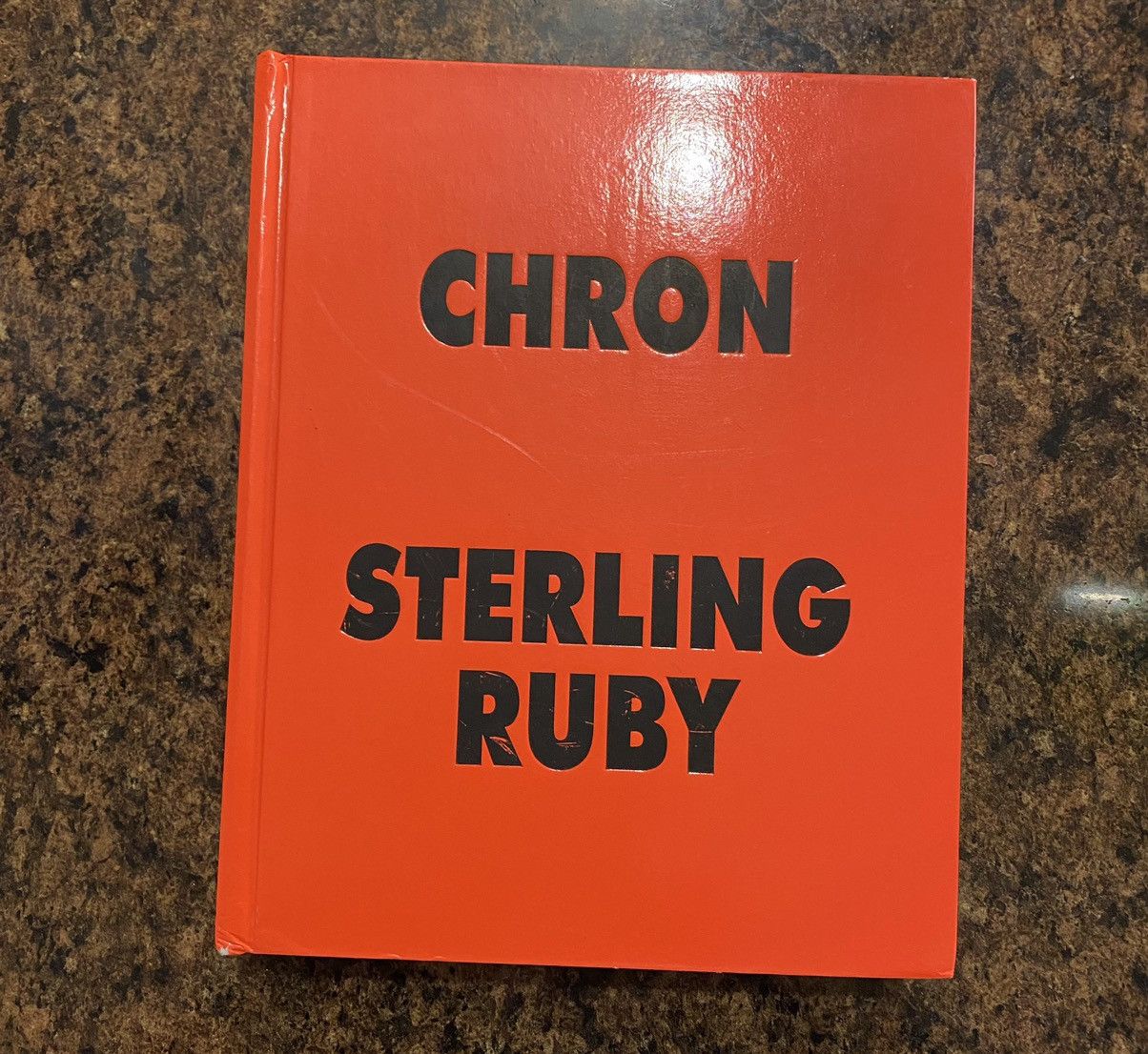 Sterling Ruby Sterling Ruby “Chron” Book | Grailed