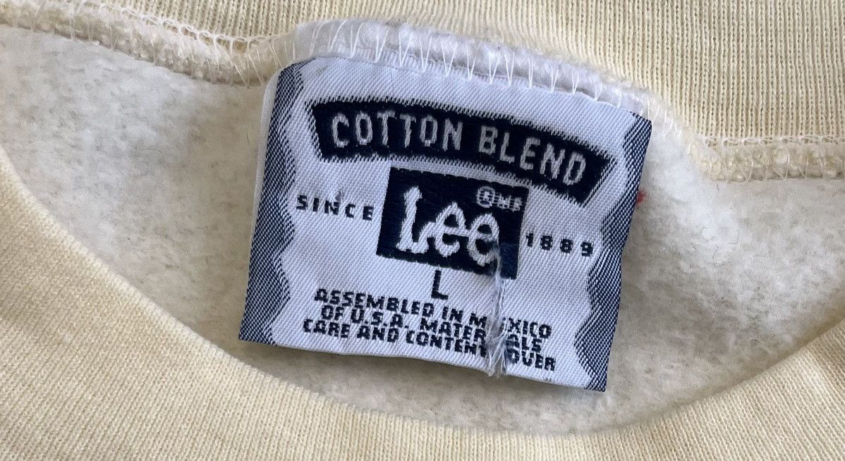 Lee × Vintage Vintage Light House Patchwork Crewneck Sweatshirt Size US L / EU 52-54 / 3 - 4 Thumbnail