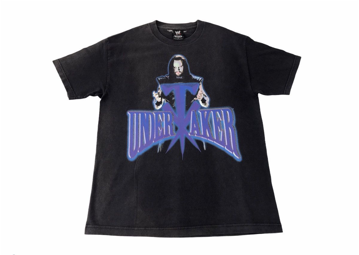 Vintage Undertaker WCW WWF WWE Wrestle Mania Pro Y2K Tee Size US L / EU 52-54 / 3 - 1 Thumbnail
