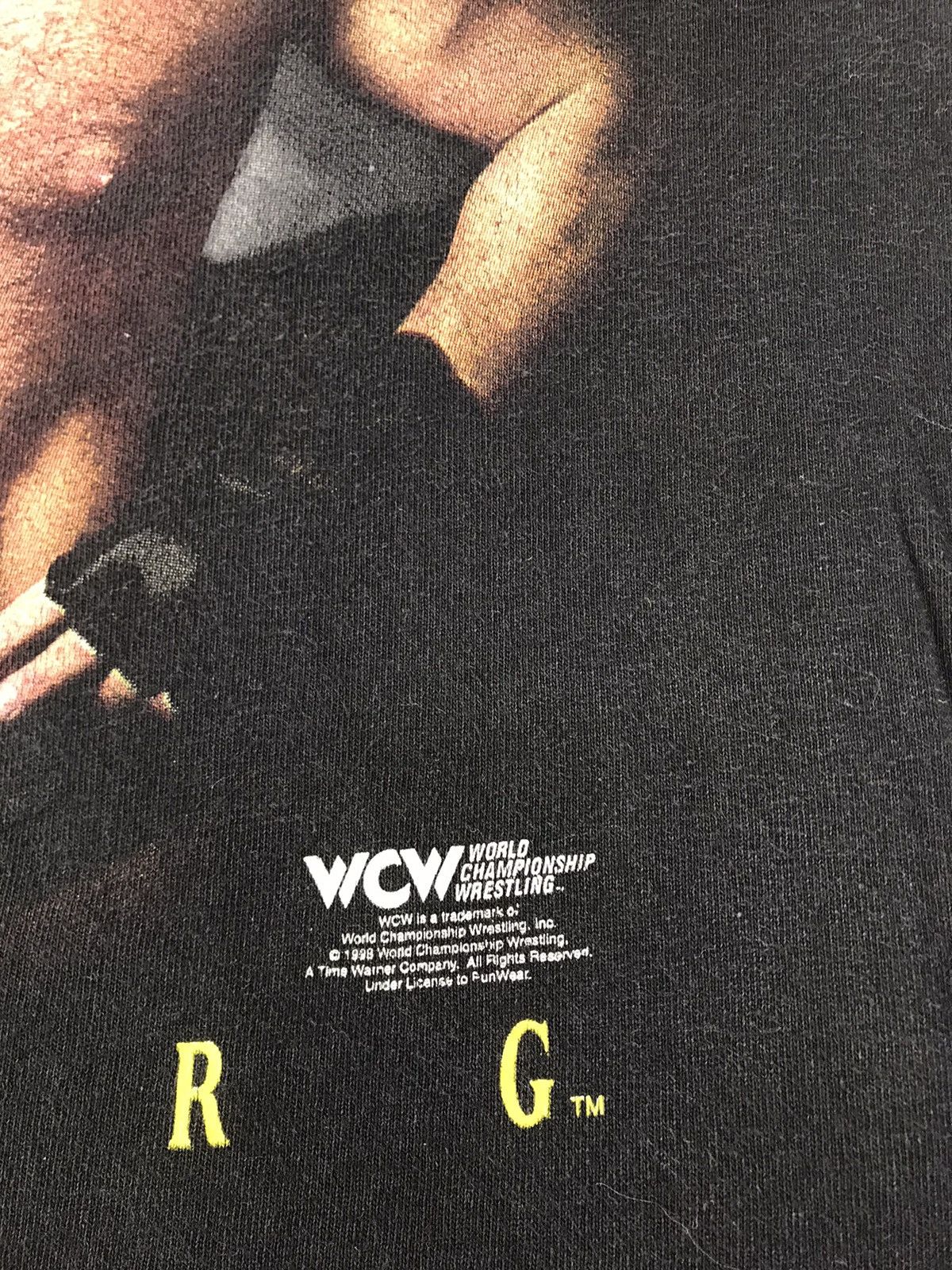 Vintage WCW WWE World Champion Wrestling Goldberg Printed Tee Size US M / EU 48-50 / 2 - 4 Thumbnail