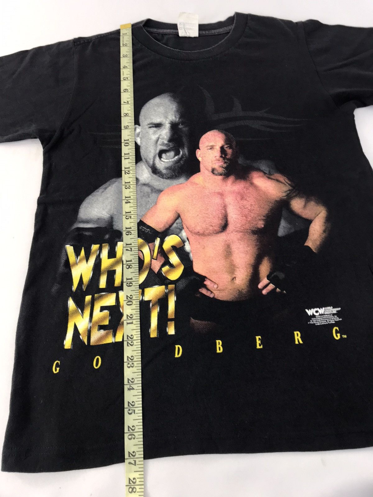 Vintage WCW WWE World Champion Wrestling Goldberg Printed Tee Size US M / EU 48-50 / 2 - 9 Thumbnail