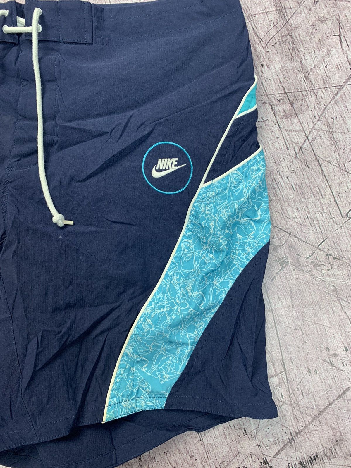Nike × Vintage Vintage Nike Y2K Hype Shorts Size US 34 / EU 50 - 4 Thumbnail