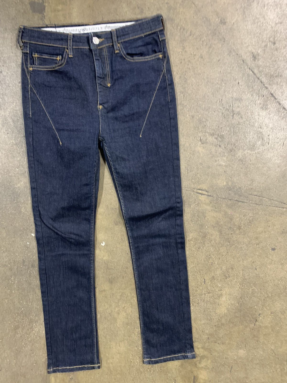 Japanese Brand Number Nine Skinny Jeans Size US 29 - 1 Thumbnail