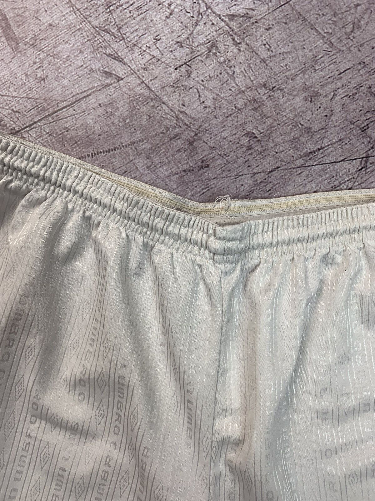 Umbro × Vintage Vintage Umbro Monogram Y2K Logo Shorts Size US 34 / EU 50 - 4 Thumbnail