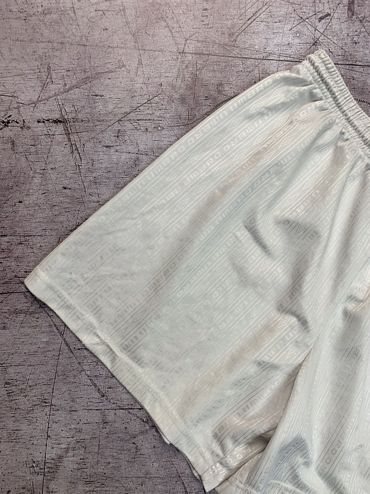 Umbro × Vintage Vintage Umbro Monogram Y2K Logo Shorts Size US 34 / EU 50 - 2 Thumbnail
