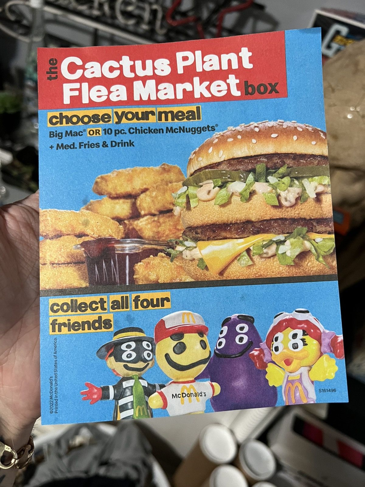 Cactus Plant Flea Market Cactus Plant Flea Market x McDonald's Toys Set of 4 Figures Size ONE SIZE - 6 Thumbnail