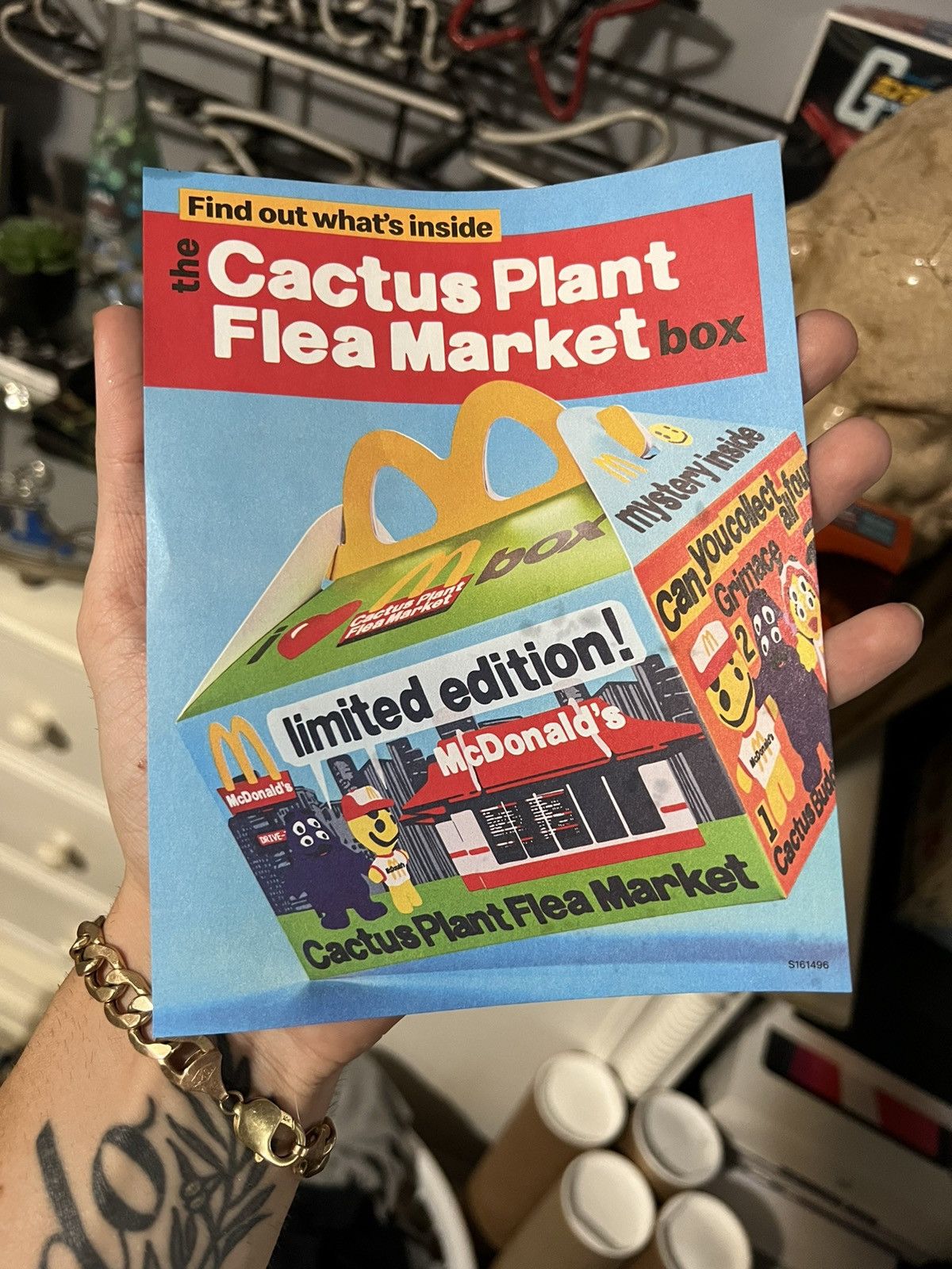 Cactus Plant Flea Market Cactus Plant Flea Market x McDonald's Toys Set of 4 Figures Size ONE SIZE - 7 Thumbnail
