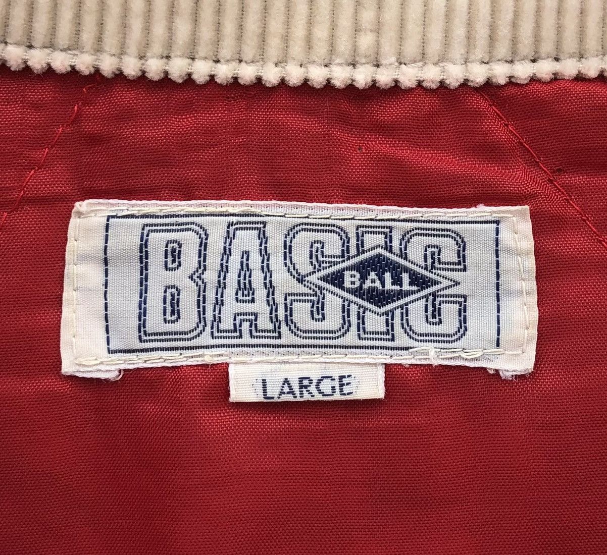 Vintage Vintage Ball Corduroy Collar Truker Denim Jacket Size US L / EU 52-54 / 3 - 19 Thumbnail