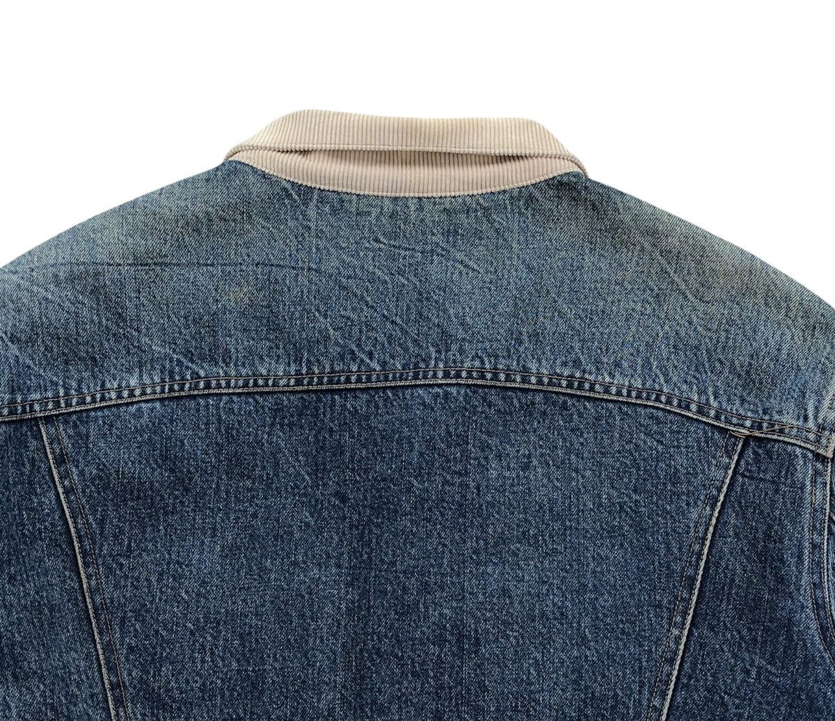 Vintage Vintage Ball Corduroy Collar Truker Denim Jacket Size US L / EU 52-54 / 3 - 16 Thumbnail