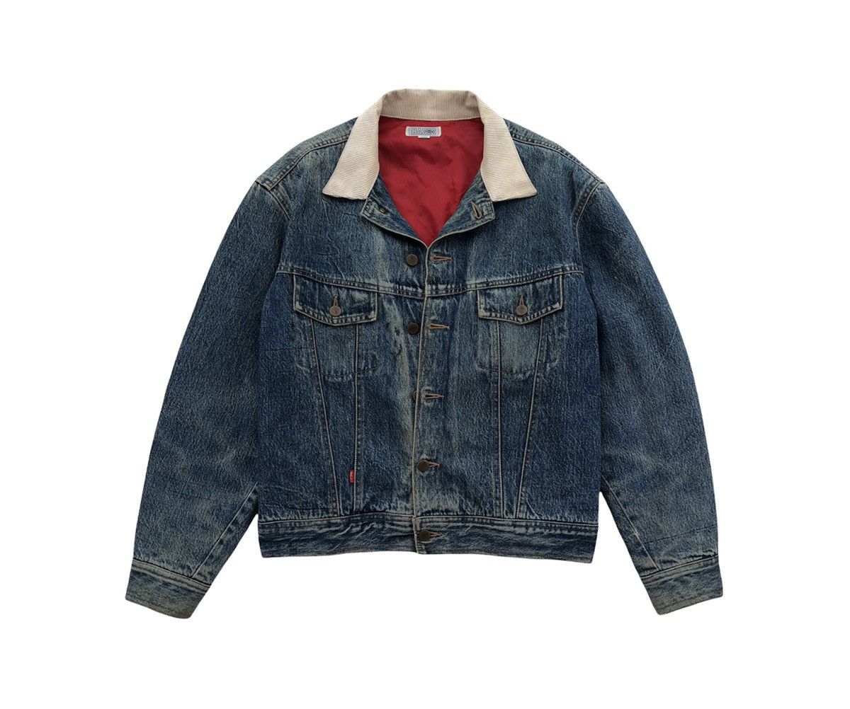 Vintage Vintage Ball Corduroy Collar Truker Denim Jacket Size US L / EU 52-54 / 3 - 5 Thumbnail