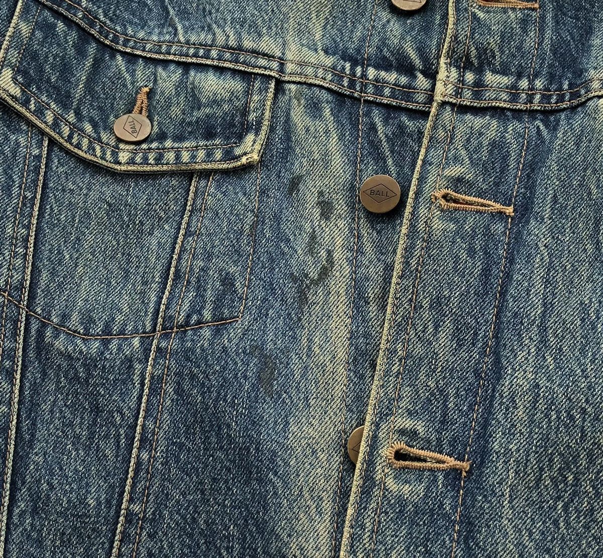 Vintage Vintage Ball Corduroy Collar Truker Denim Jacket Size US L / EU 52-54 / 3 - 7 Thumbnail