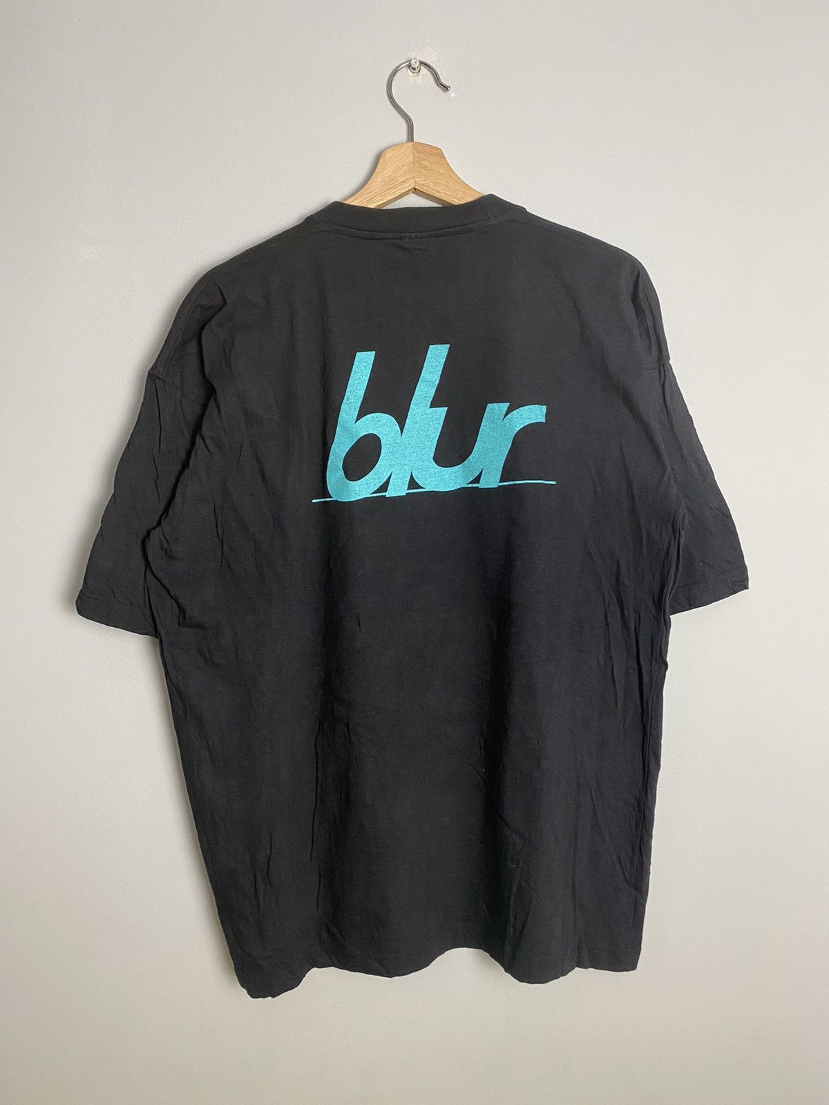 Band Tees Vintage 90s Blur Shark Brit Pop Band Tshirt Suede Ride Size US XL / EU 56 / 4 - 2 Thumbnail