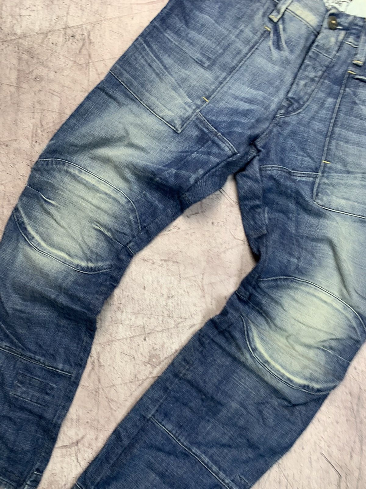 G-Star × Vintage G Star Raw Vintage Mens Denim Pants Double Knee Jeans Size US 32 / EU 48 - 3 Thumbnail