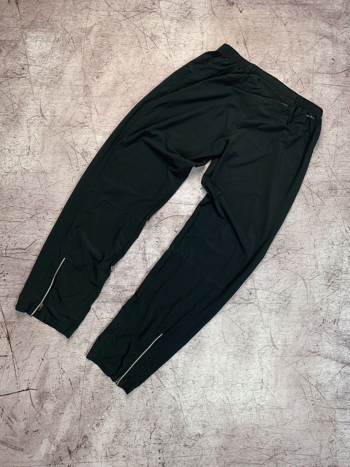 Nike × Vintage Nike Vintage Mens Running Pants Drill Y2K Size US 34 / EU 50 - 2 Thumbnail