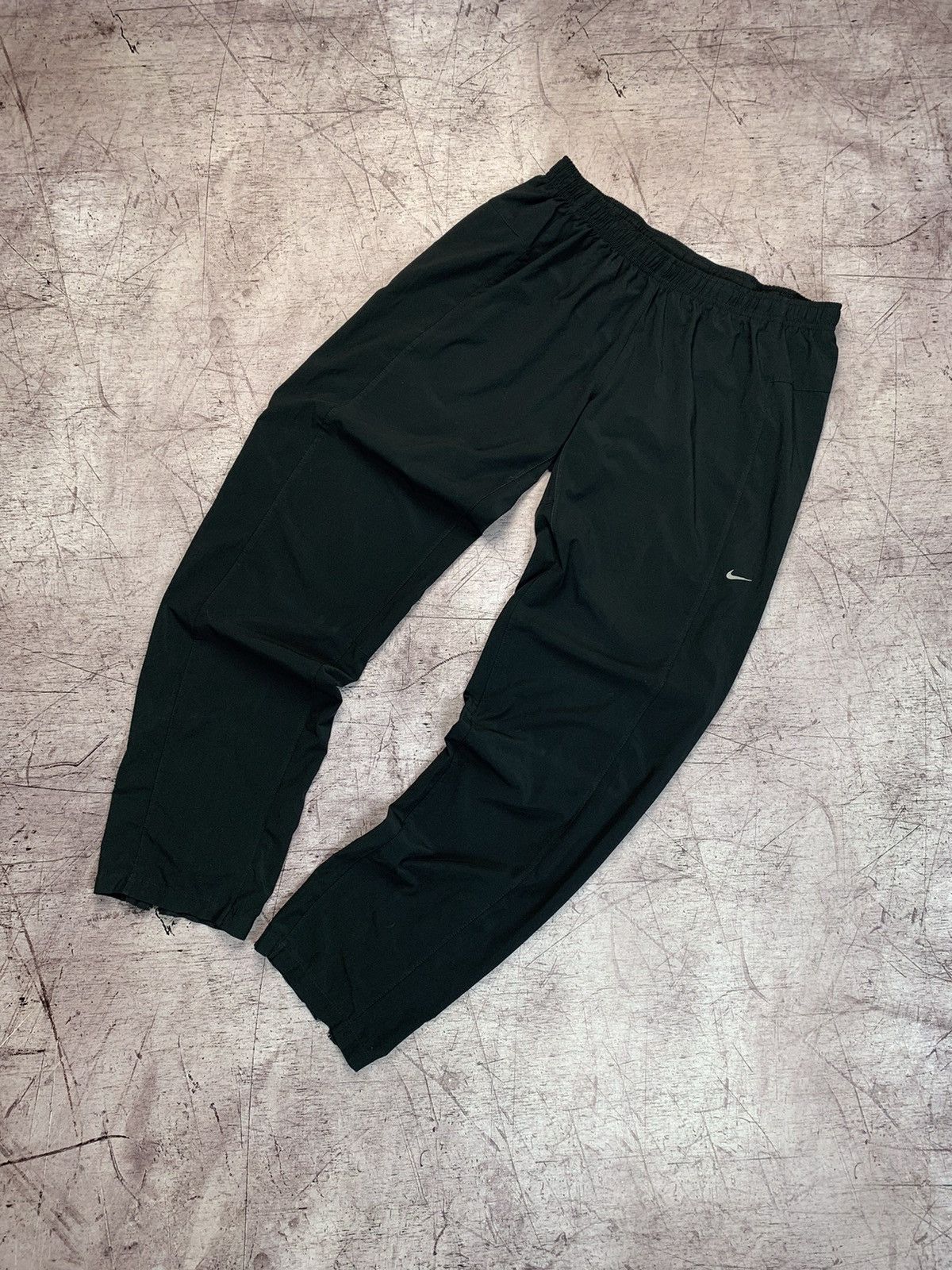 Nike × Vintage Nike Vintage Mens Running Pants Drill Y2K Size US 34 / EU 50 - 1 Thumbnail