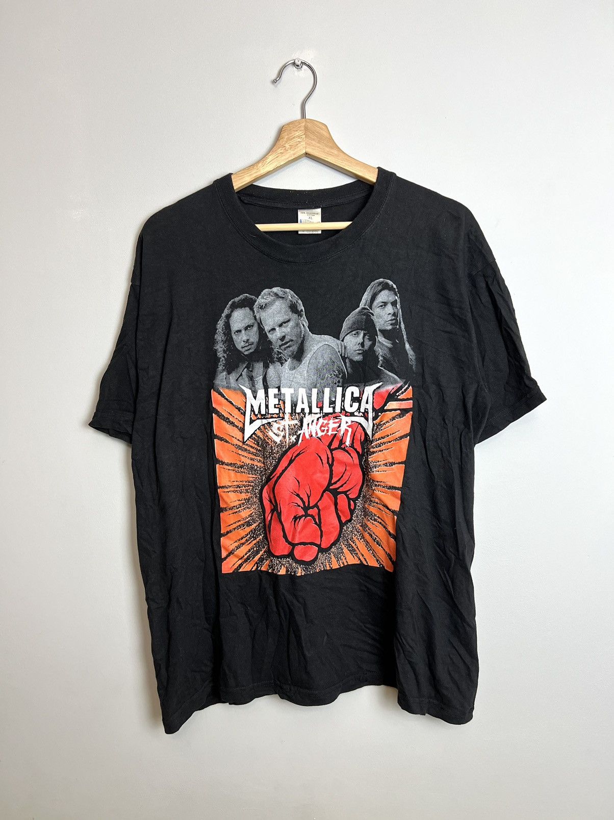 Band Tees Metallica 00s Vintage St. Anger Band Tour Rock Metal Death Size US L / EU 52-54 / 3 - 1 Thumbnail