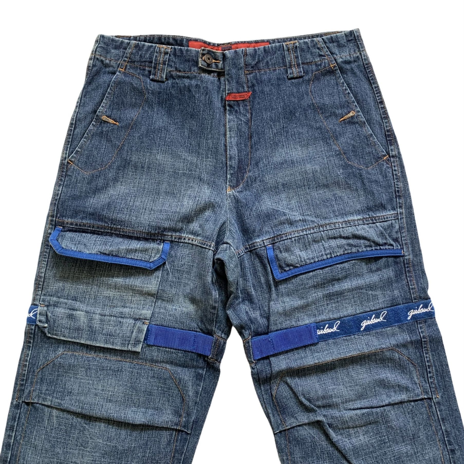 Marithe Francois Girbaud Denim Blue Shuttle Tape W36 x L31