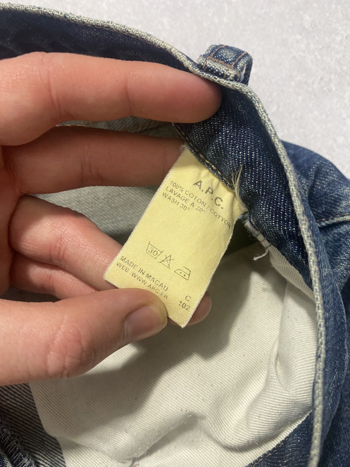 A.P.C. Vintage A.P.C Denim Pants Size 30 Size US 30 / EU 46 - 5 Thumbnail