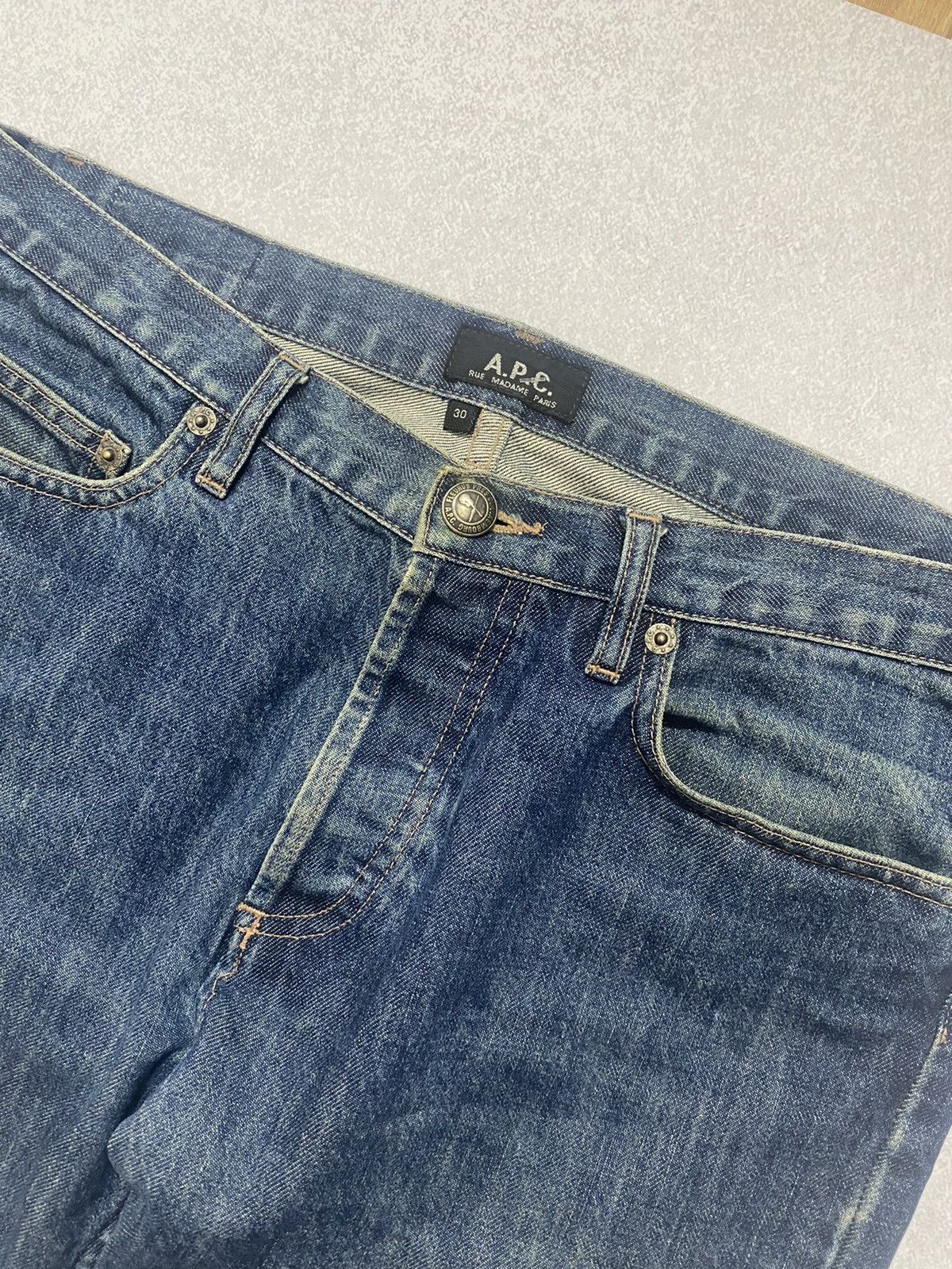 A.P.C. Vintage A.P.C Denim Pants Size 30 Size US 30 / EU 46 - 4 Thumbnail