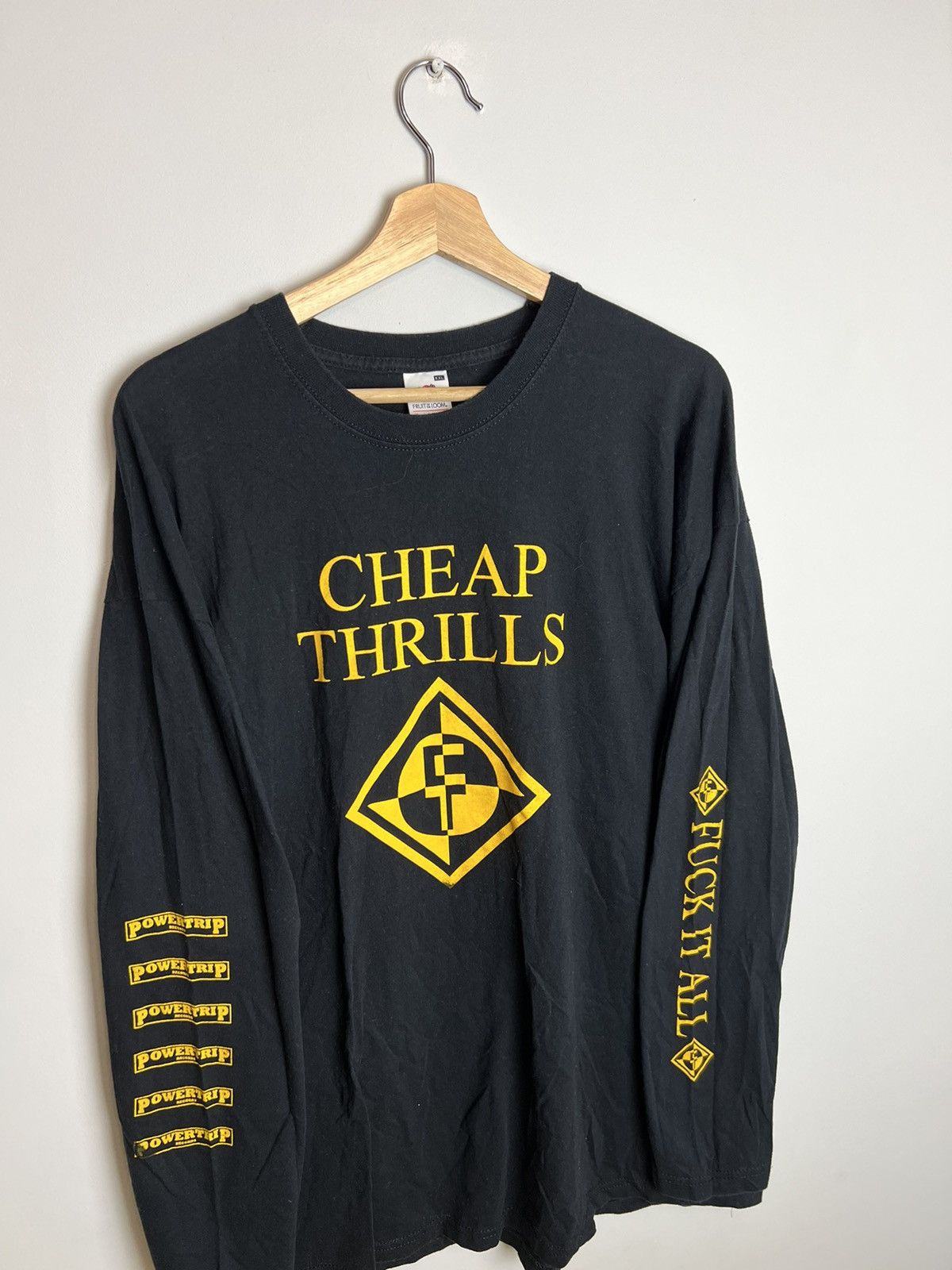 Band Tees Rare Vintage Cheap Thrills Fuck It All Metal Rock Band Tee Size US XXL / EU 58 / 5 - 3 Thumbnail