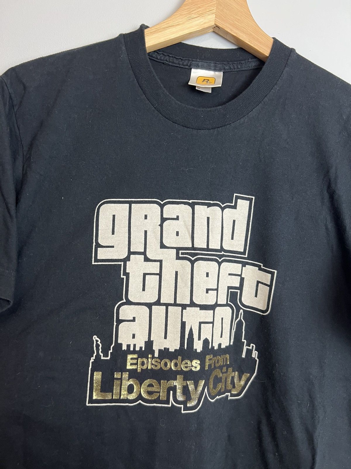 Vintage 00s Grand Theft Auto Liberty City Video Game Promo Shirt M Size US M / EU 48-50 / 2 - 2 Thumbnail