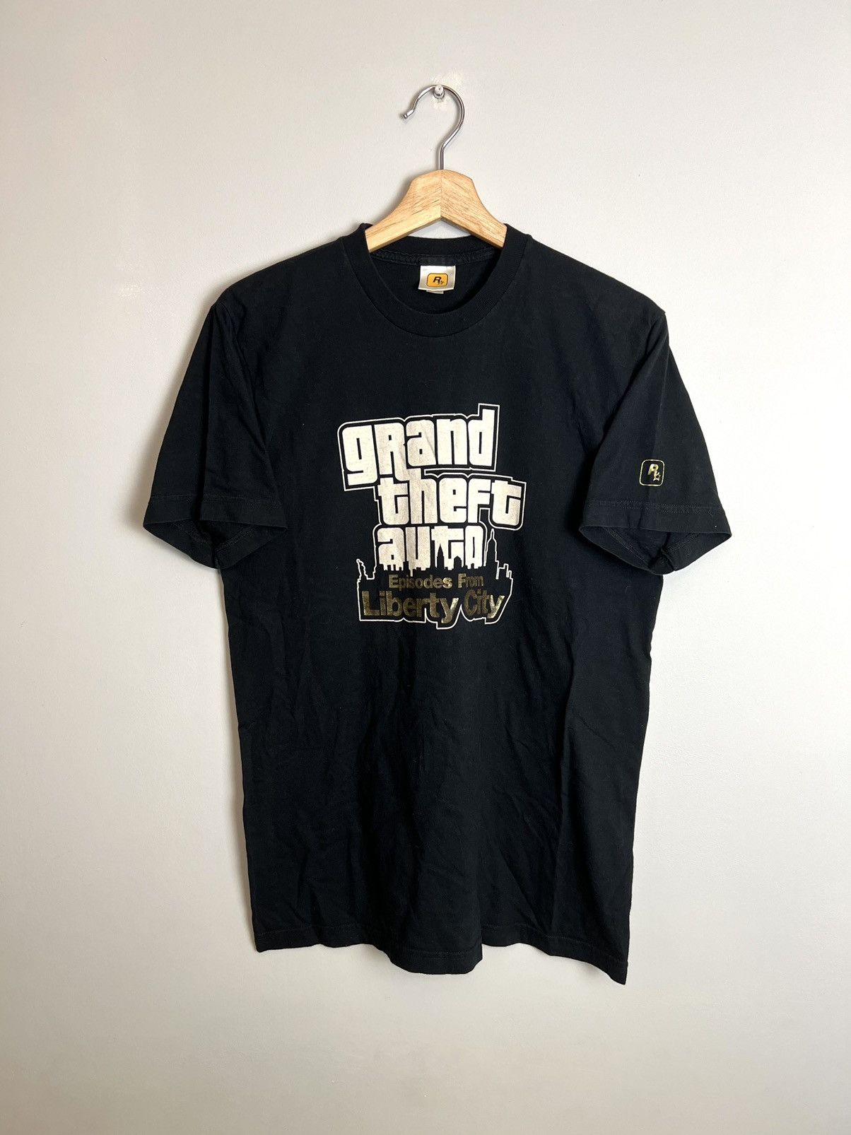 Vintage 00s Grand Theft Auto Liberty City Video Game Promo Shirt M Size US M / EU 48-50 / 2 - 1 Thumbnail