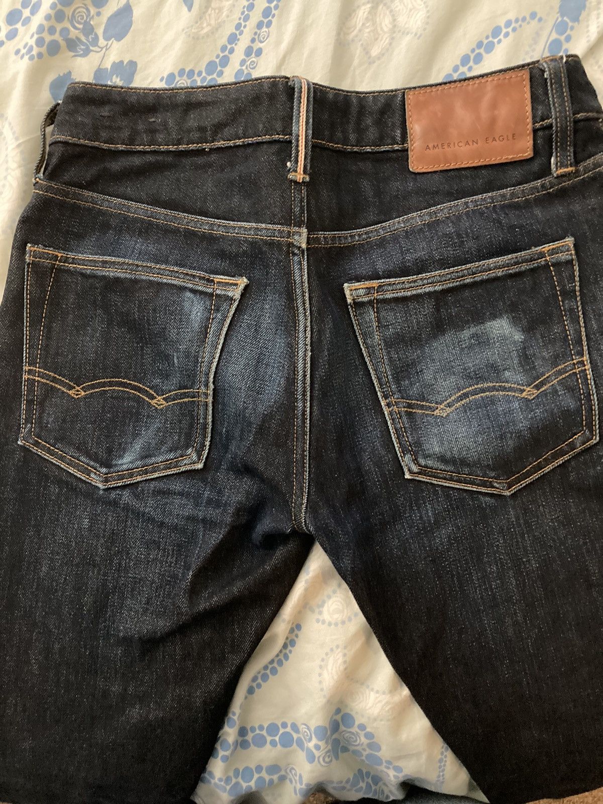 American Eagle Outfitters AE Premium Selvedge Slim Jeans Size US 29 - 4 Thumbnail