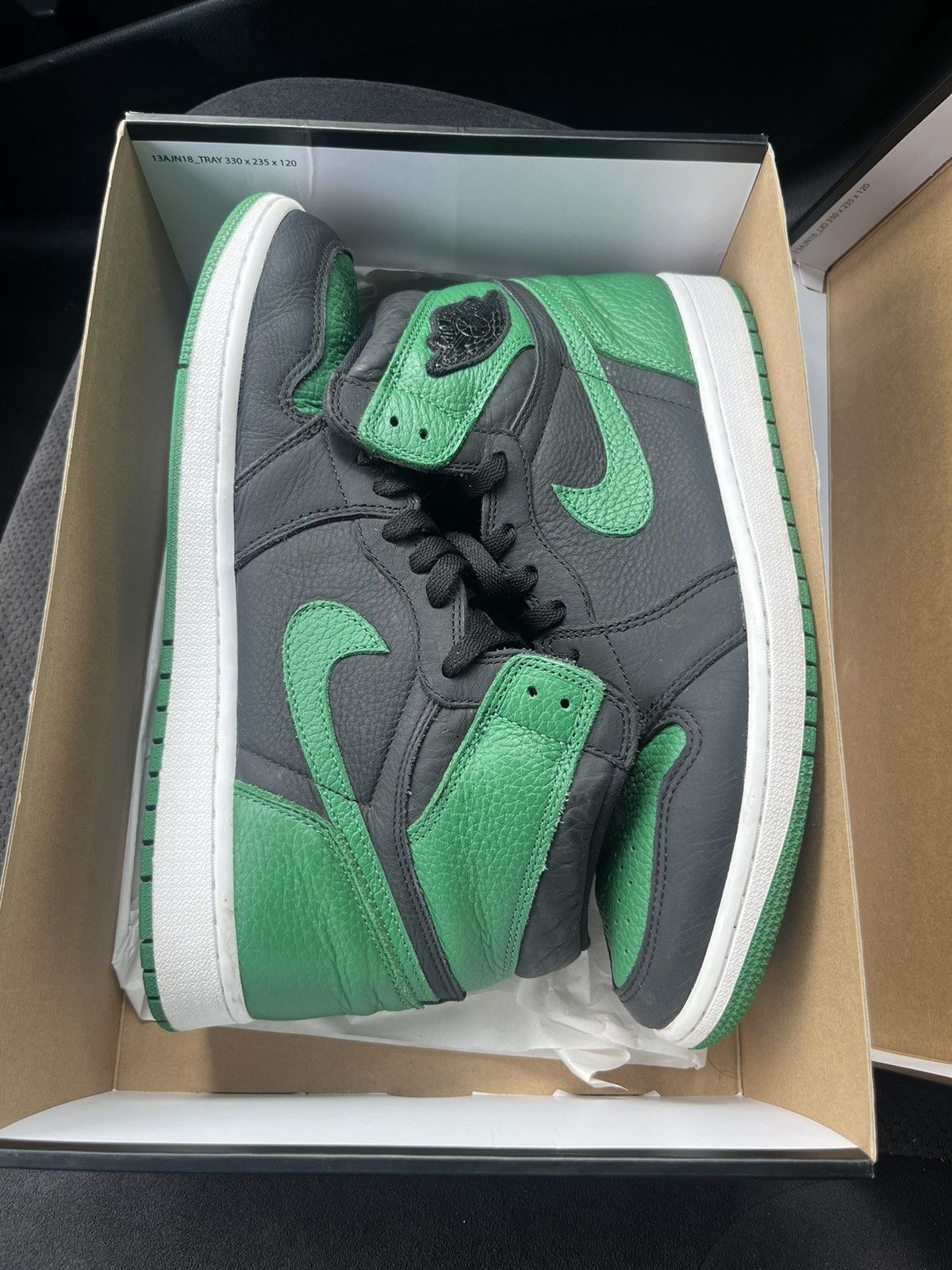 pine green jordan 1 gs