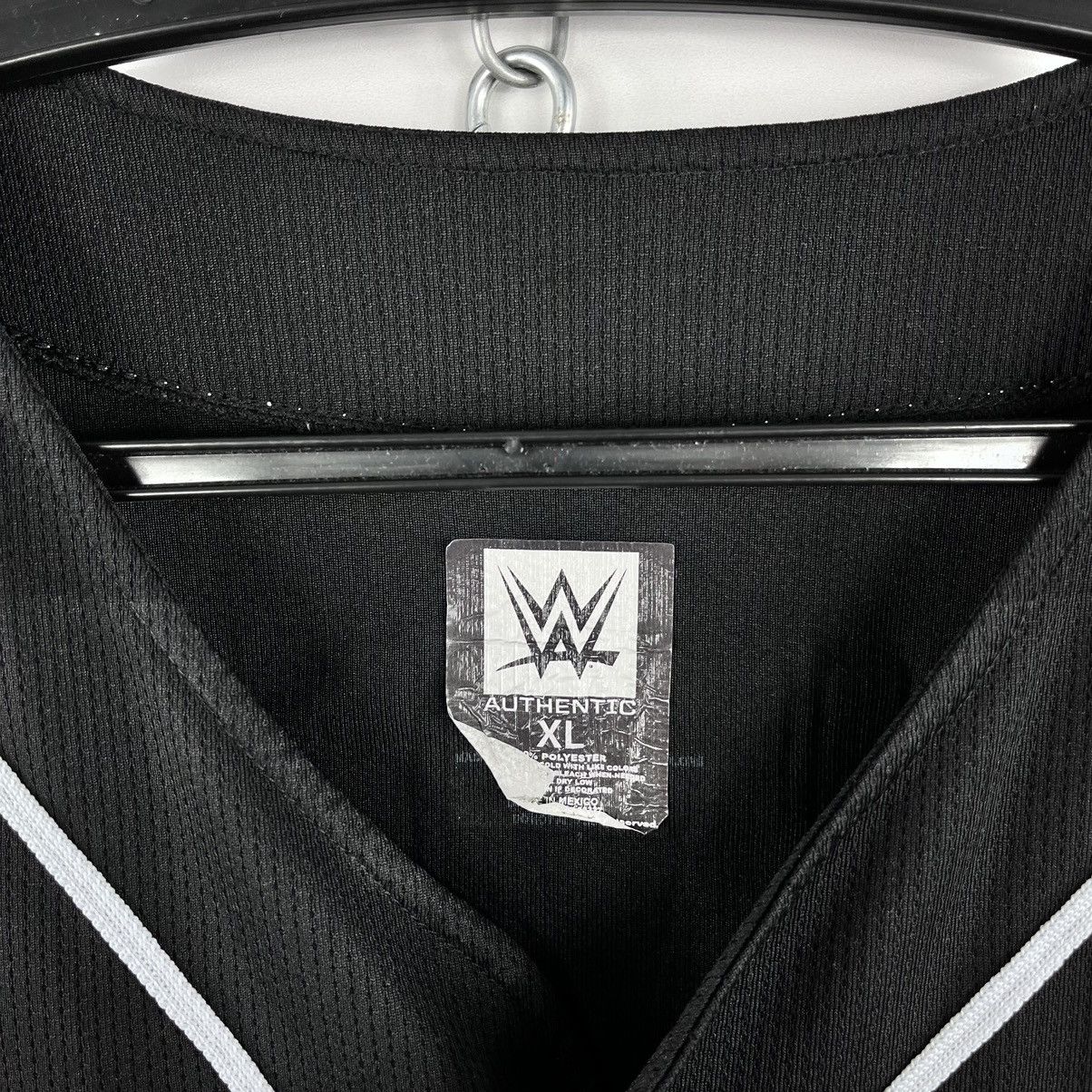 Vintage × WWE WWE Player Dimes Button Shirt Black Size XL Size US XL / EU 56 / 4 - 8 Thumbnail