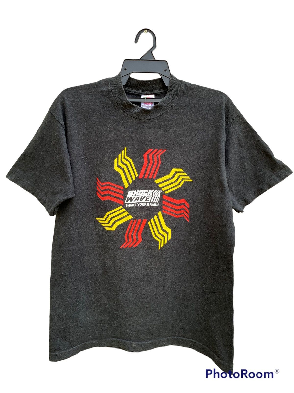 Vintage Vintage Panasonic Shock Wave Shock your Brains T Shirt Size US L / EU 52-54 / 3 - 1 Thumbnail